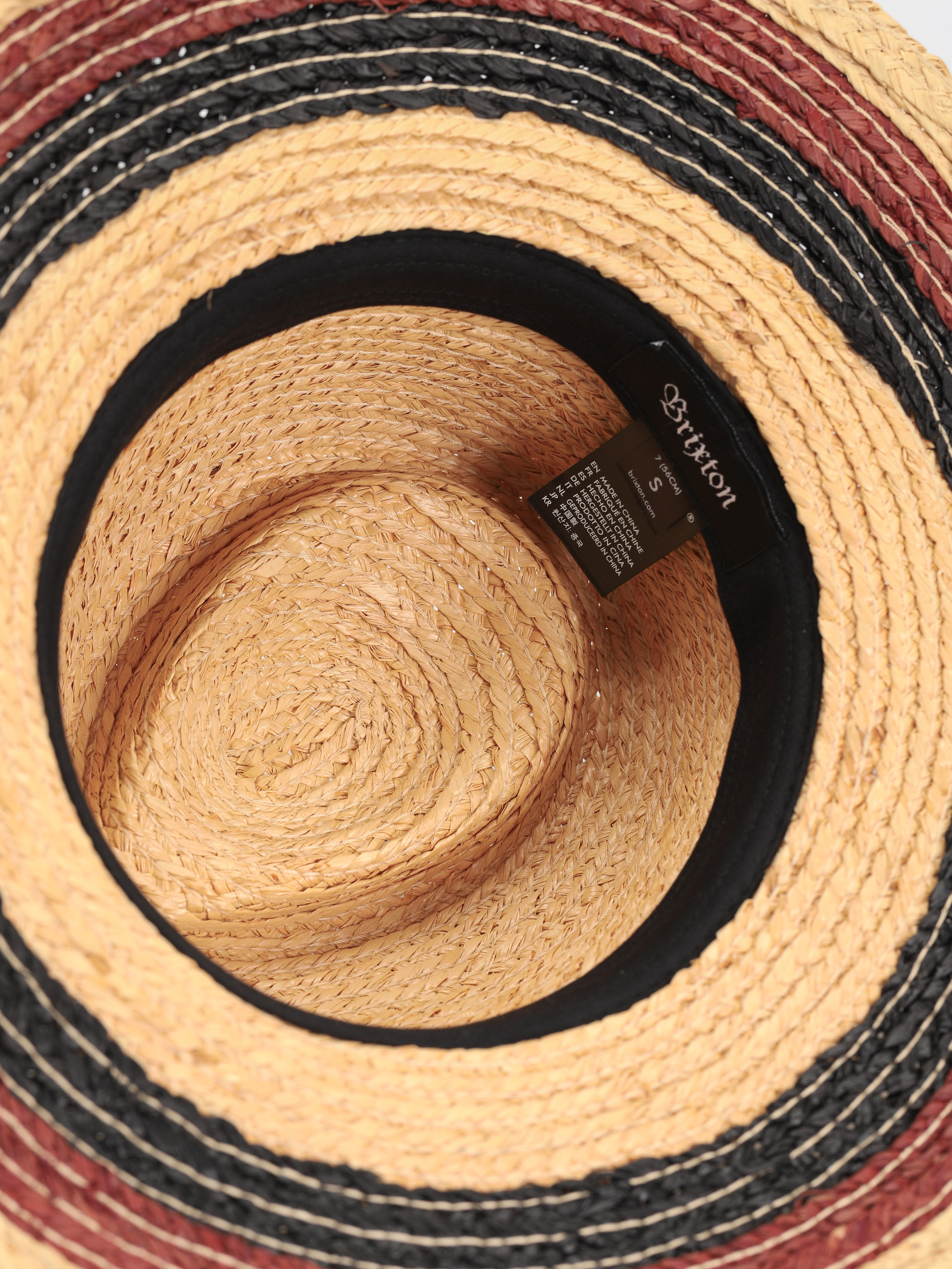 Kapelusz Brixton Hampton Fedora Wmn (stripe)