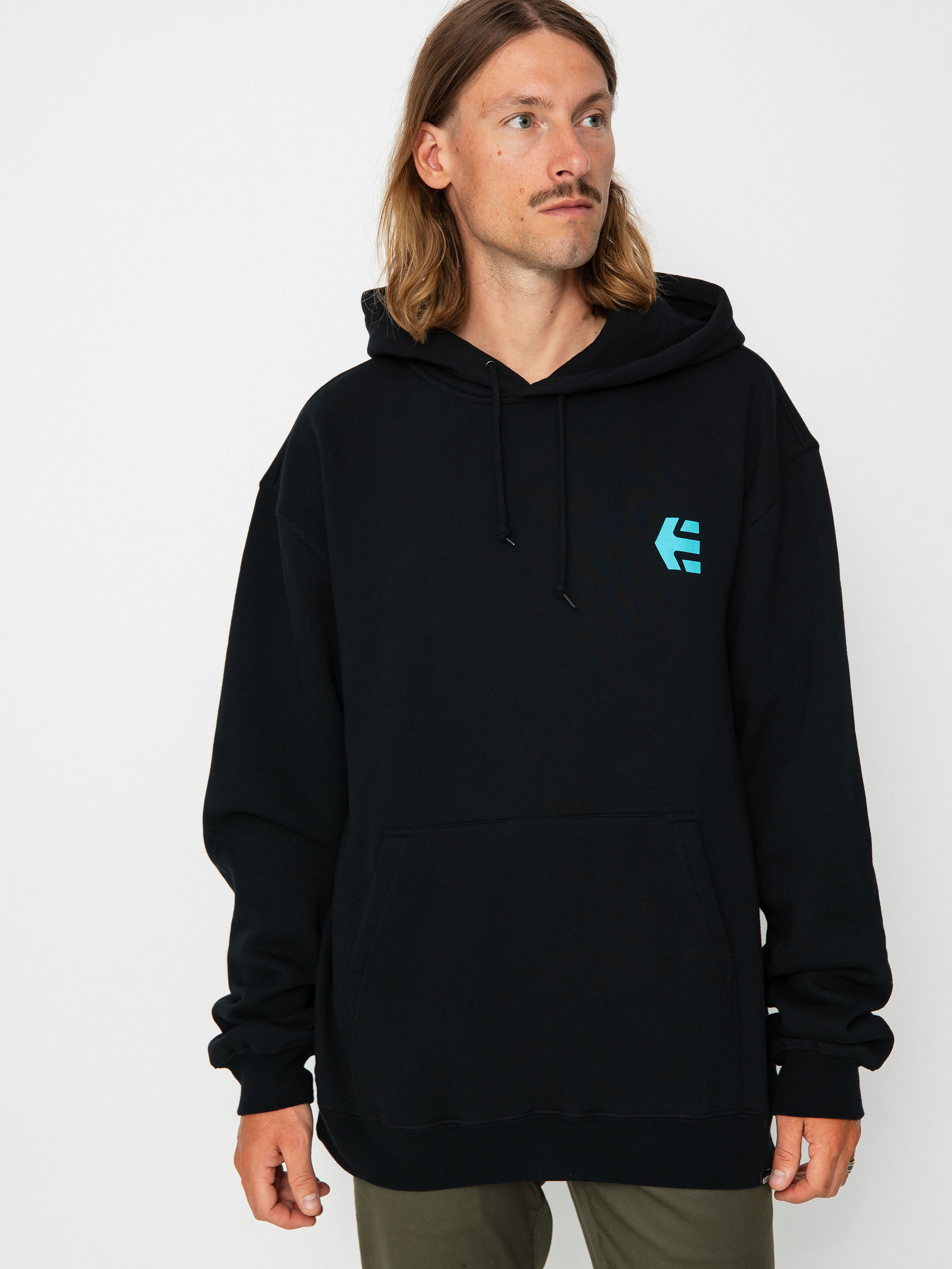 Bluza z kapturem Etnies Thomas Hooper Abstract HD (black)