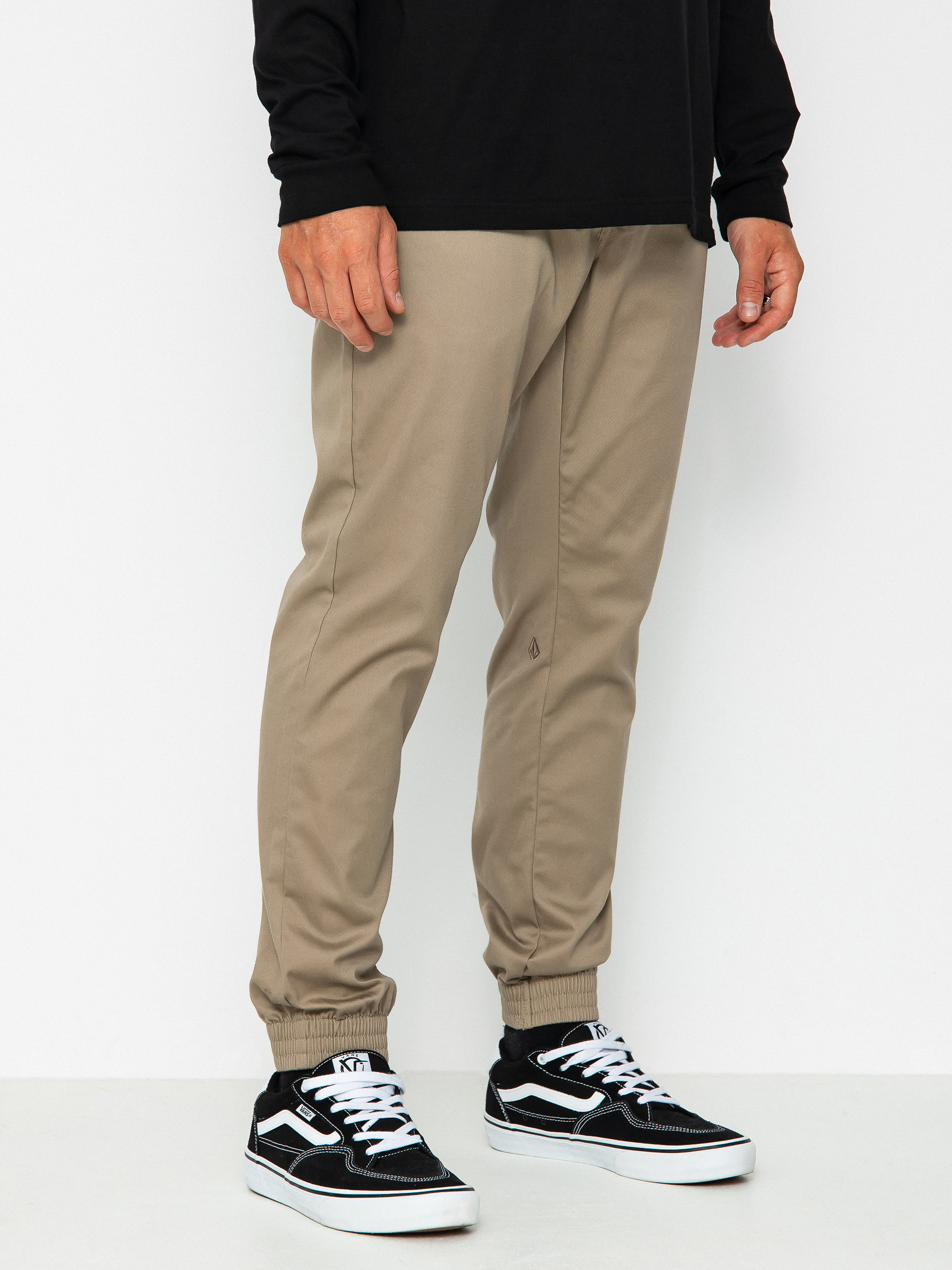 Spodnie Volcom Frickin Slim Jogger (khaki)