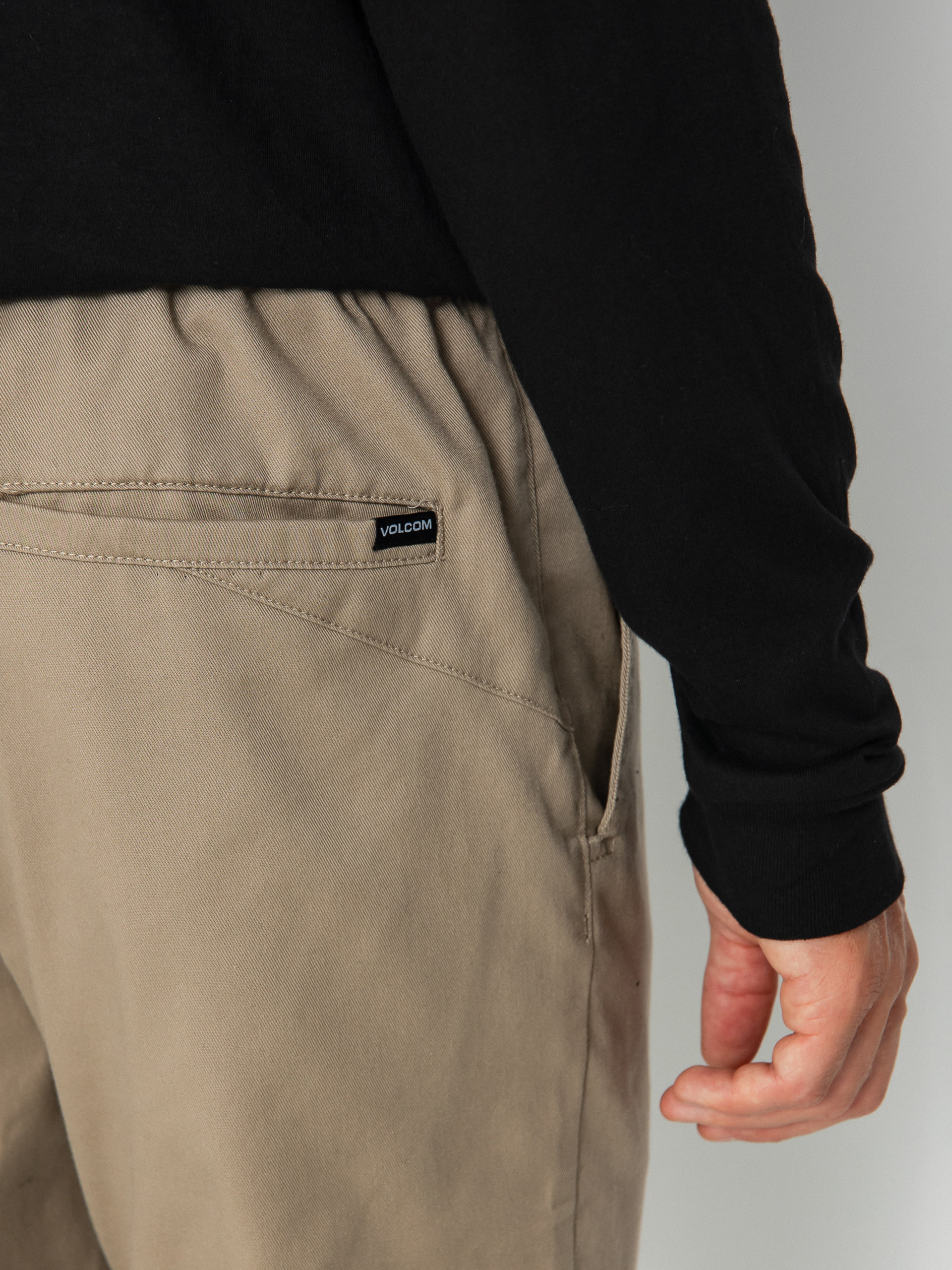 Spodnie Volcom Frickin Slim Jogger (khaki)