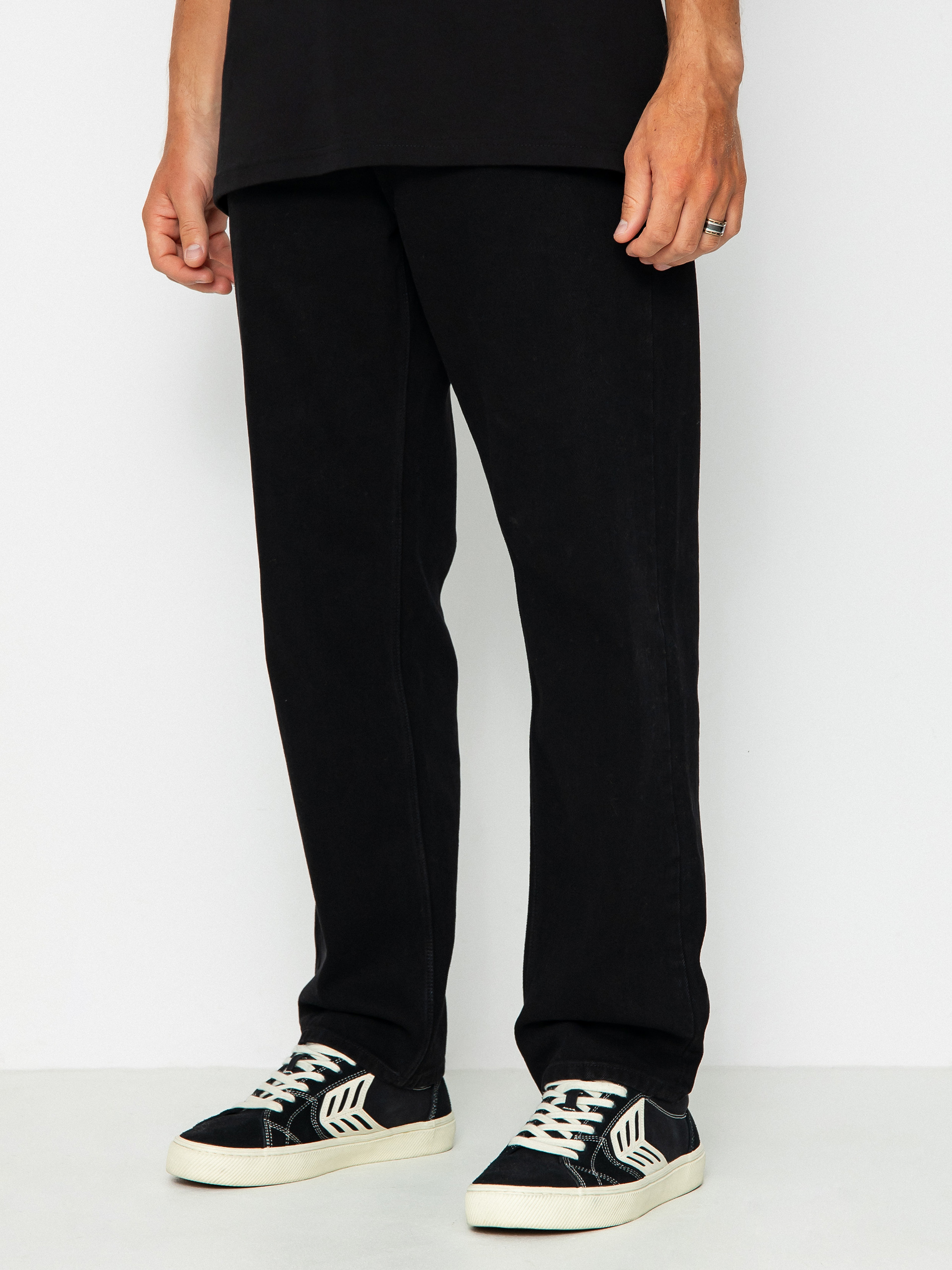 Spodnie Carhartt WIP Double Knee - czarny (black)