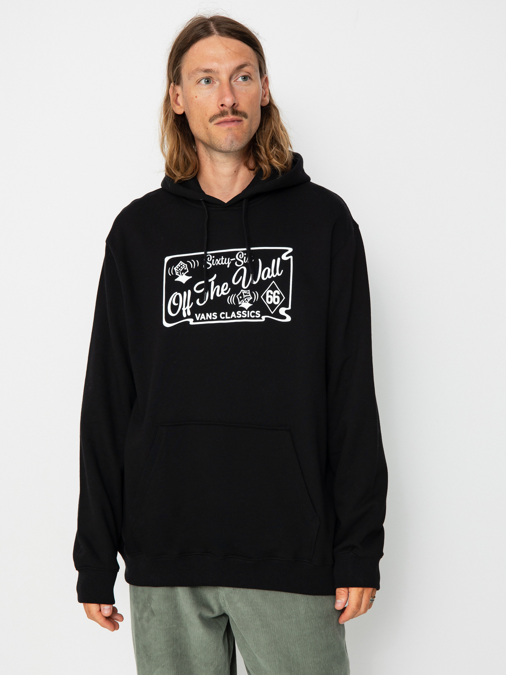 Bluza z kapturem Vans Diced HD (black)