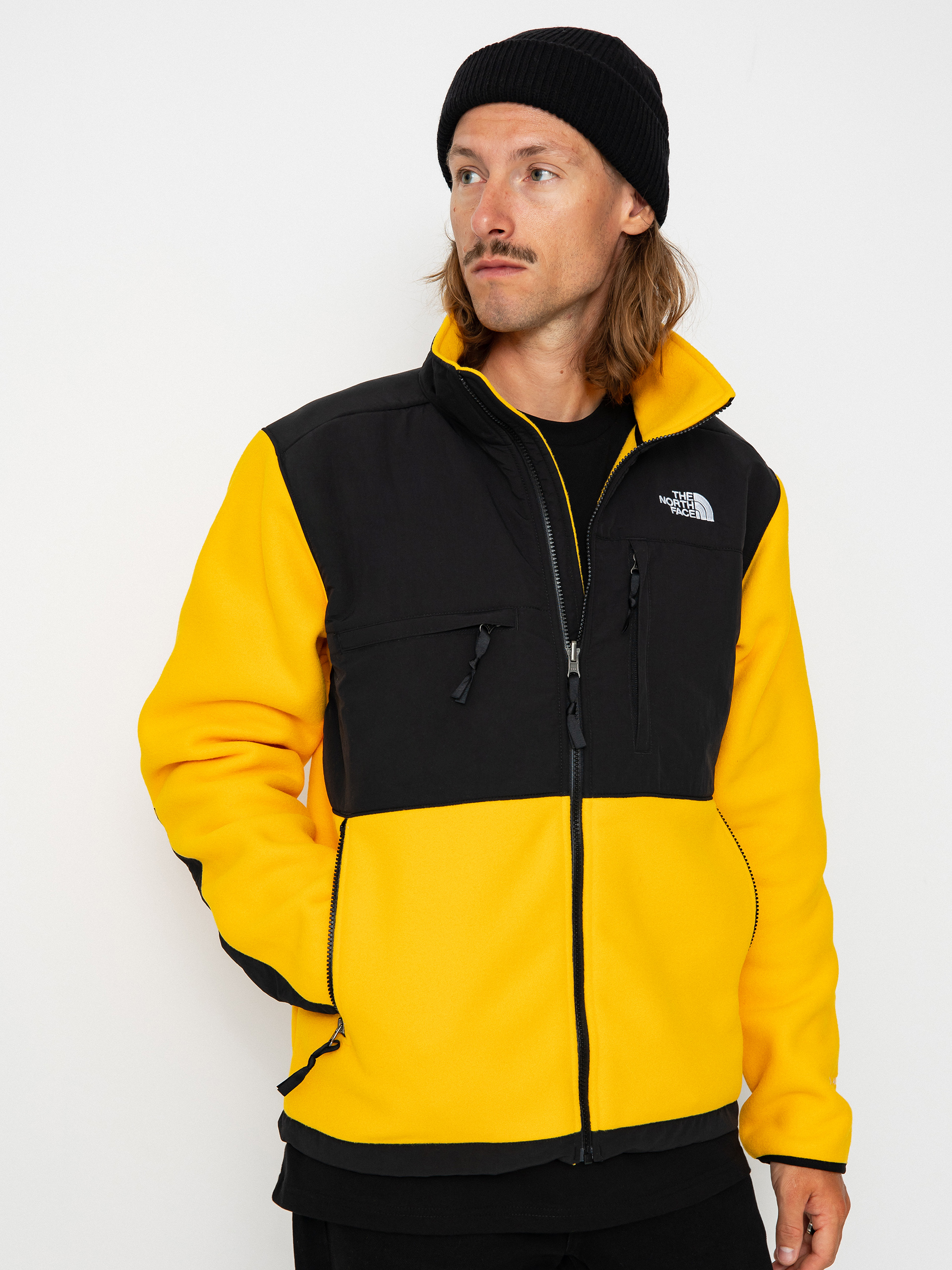Męski Polar The North Face Denali (summit gold/tnf black)