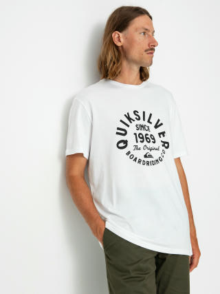 T-shirt Quiksilver Circled Script Front (white)