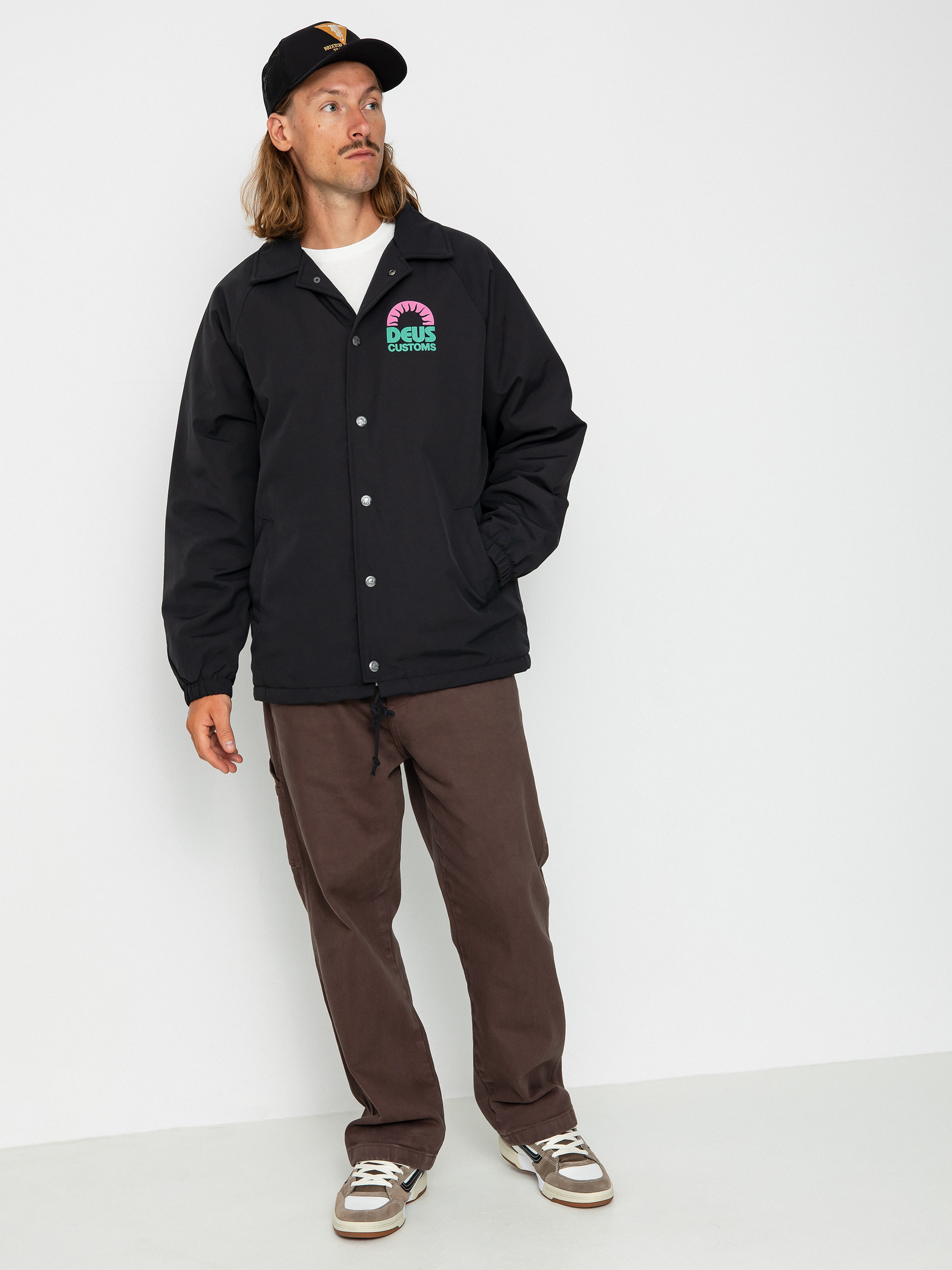 Kurtka Deus Ex Machina Melodies Coach (anthracite)