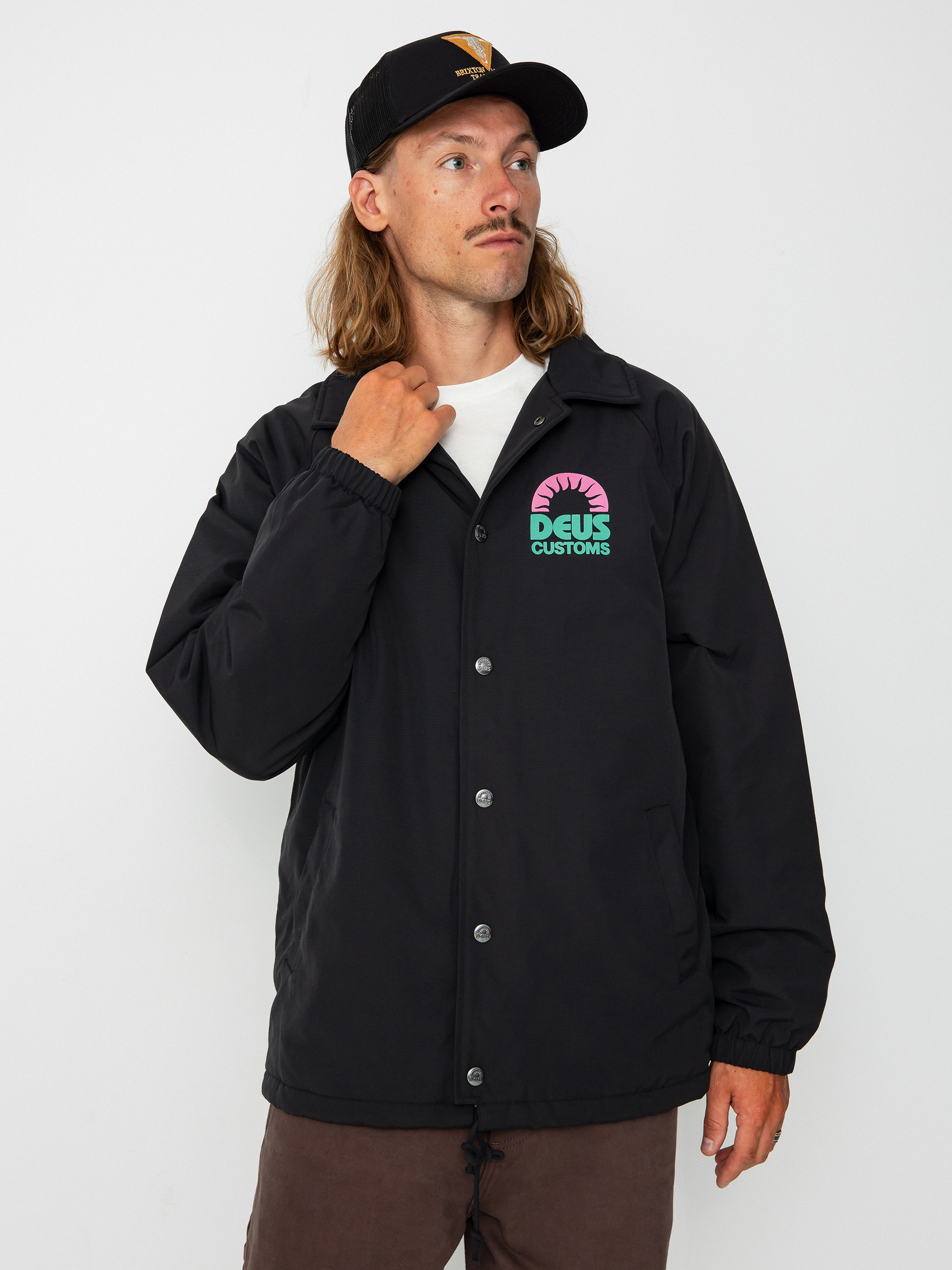 Kurtka Deus Ex Machina Melodies Coach (anthracite)