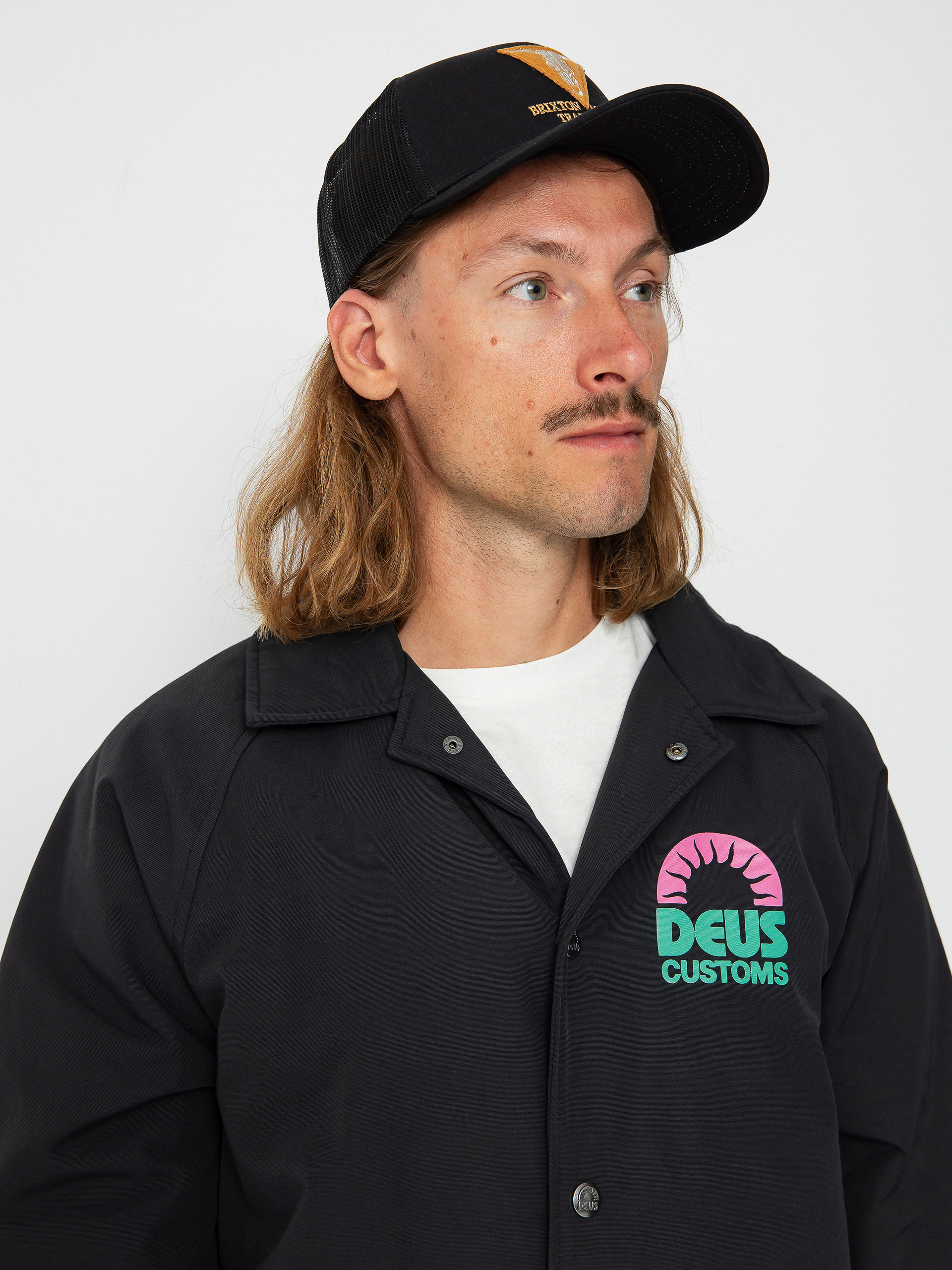 Kurtka Deus Ex Machina Melodies Coach (anthracite)