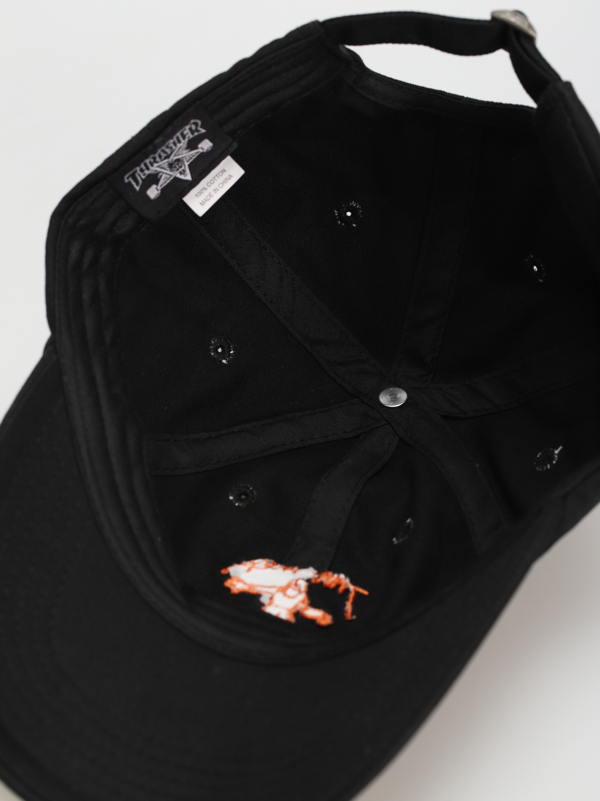 Czapka z daszkiem Thrasher Gonz Logo (black/orange)