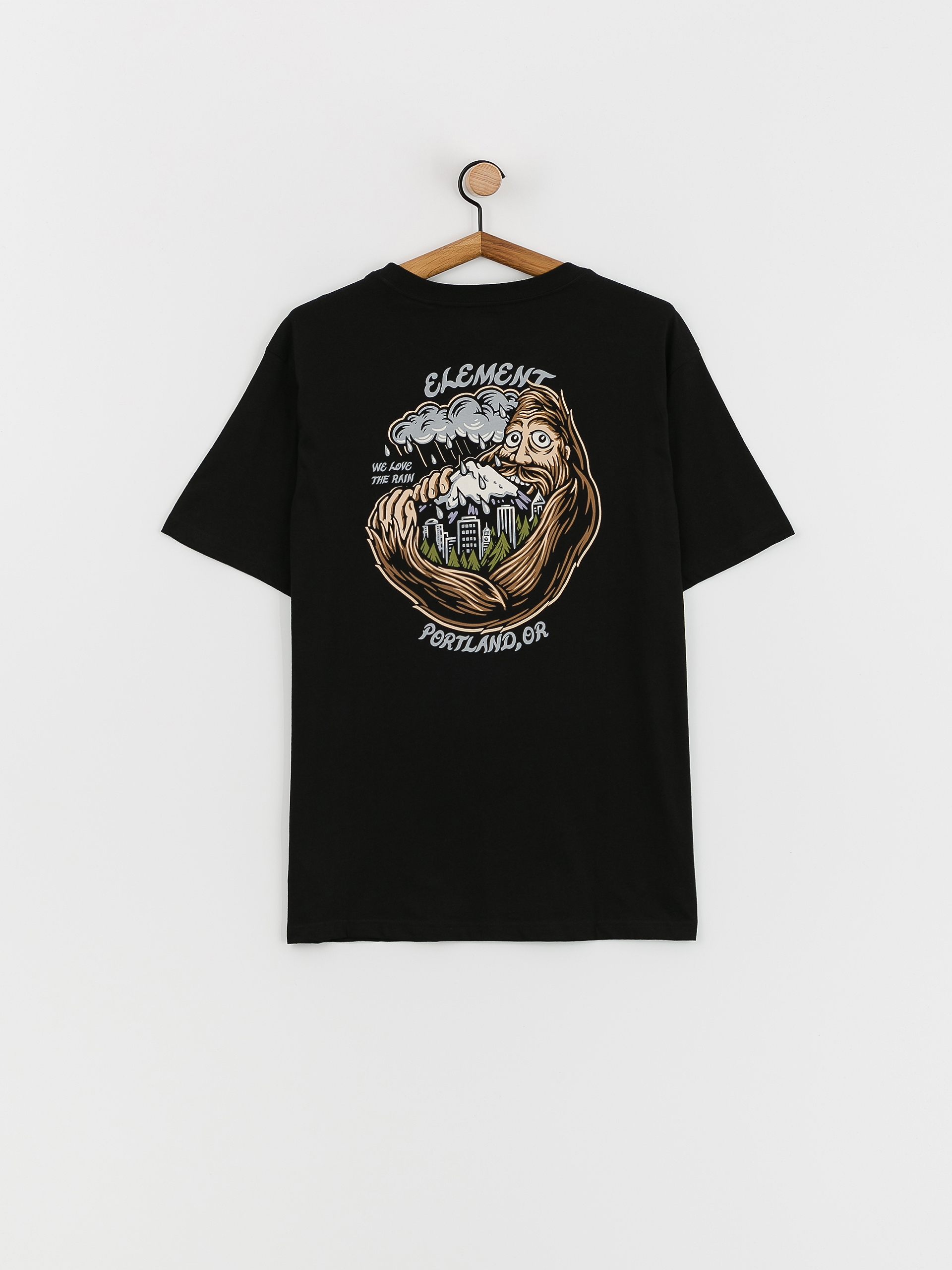 T-shirt Element Rain (flint black)