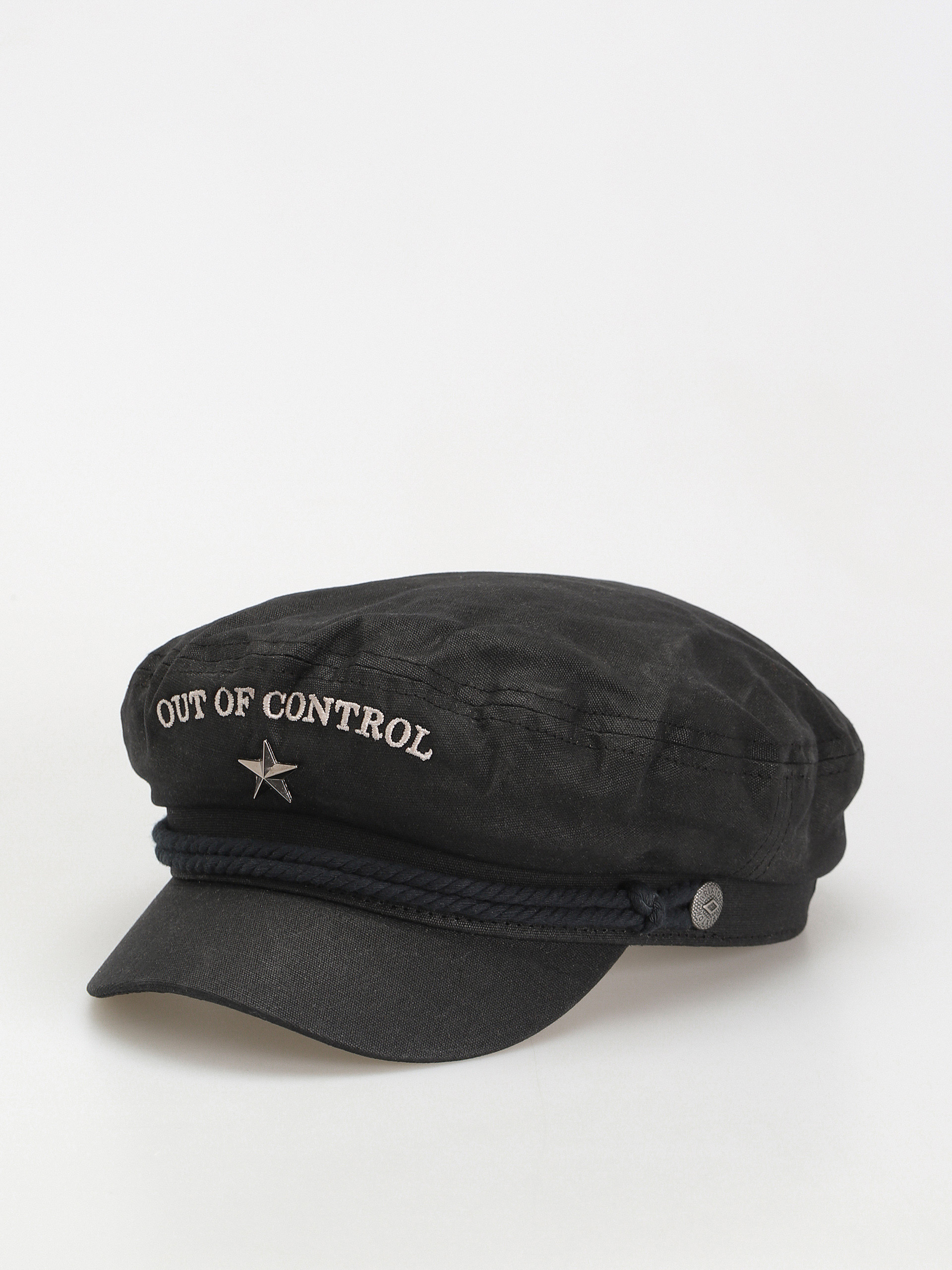 Kaszkiet Brixton Out Of Control Fiddler ZD (black)