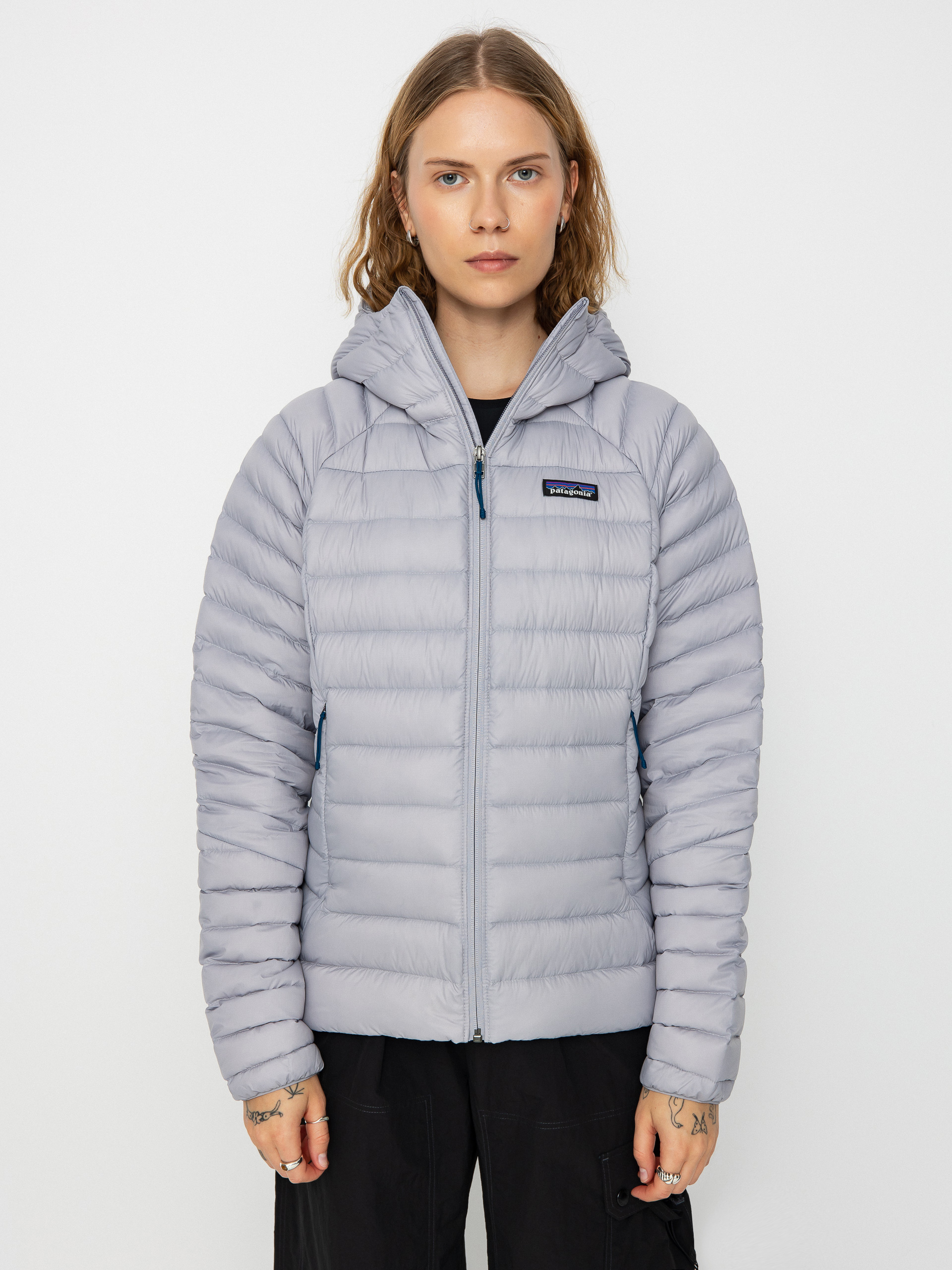 Kurtka Patagonia Down Sweater Hoody Wmn (herring grey)