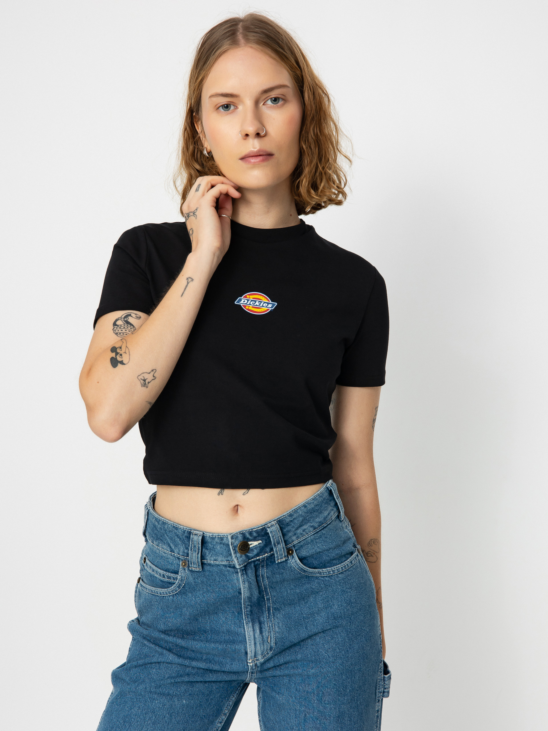 T-shirt Dickies Maple Valley Wmn (black)