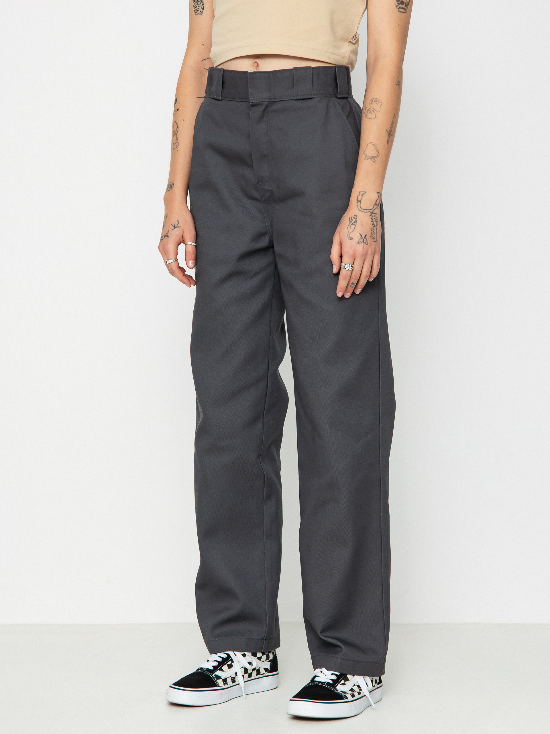 Spodnie Dickies Elizaville Wmn (charcoal grey)