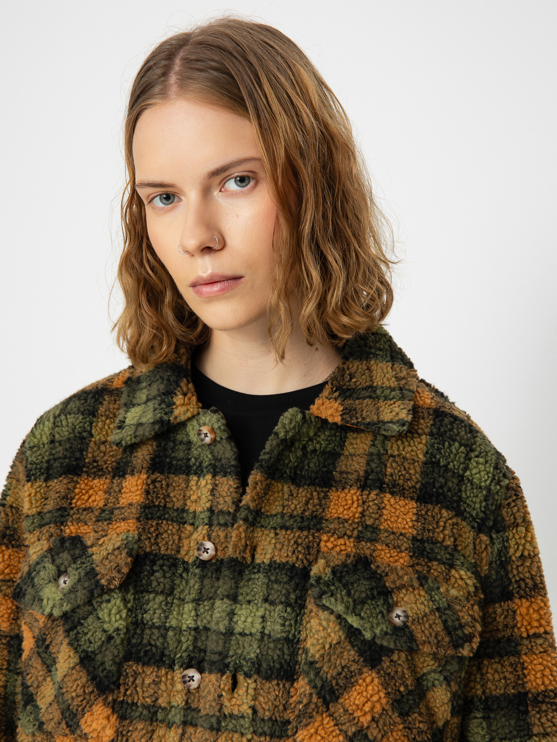 Kurtka Volcom Silent Sherpa Wmn (bronze)