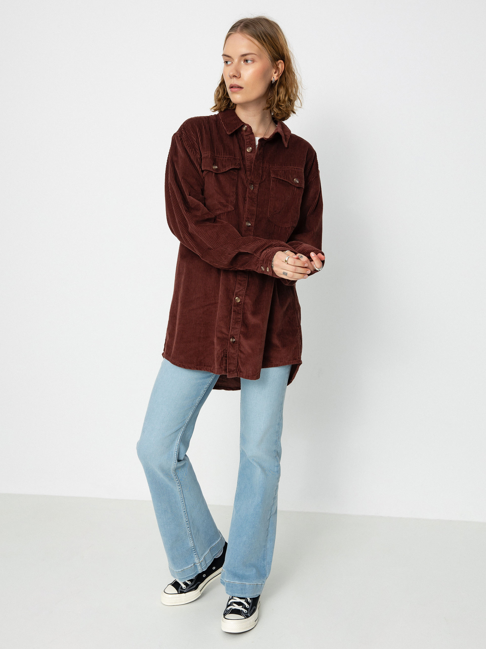Koszula Roxy Let It Go Cord Wmn (chocolate)