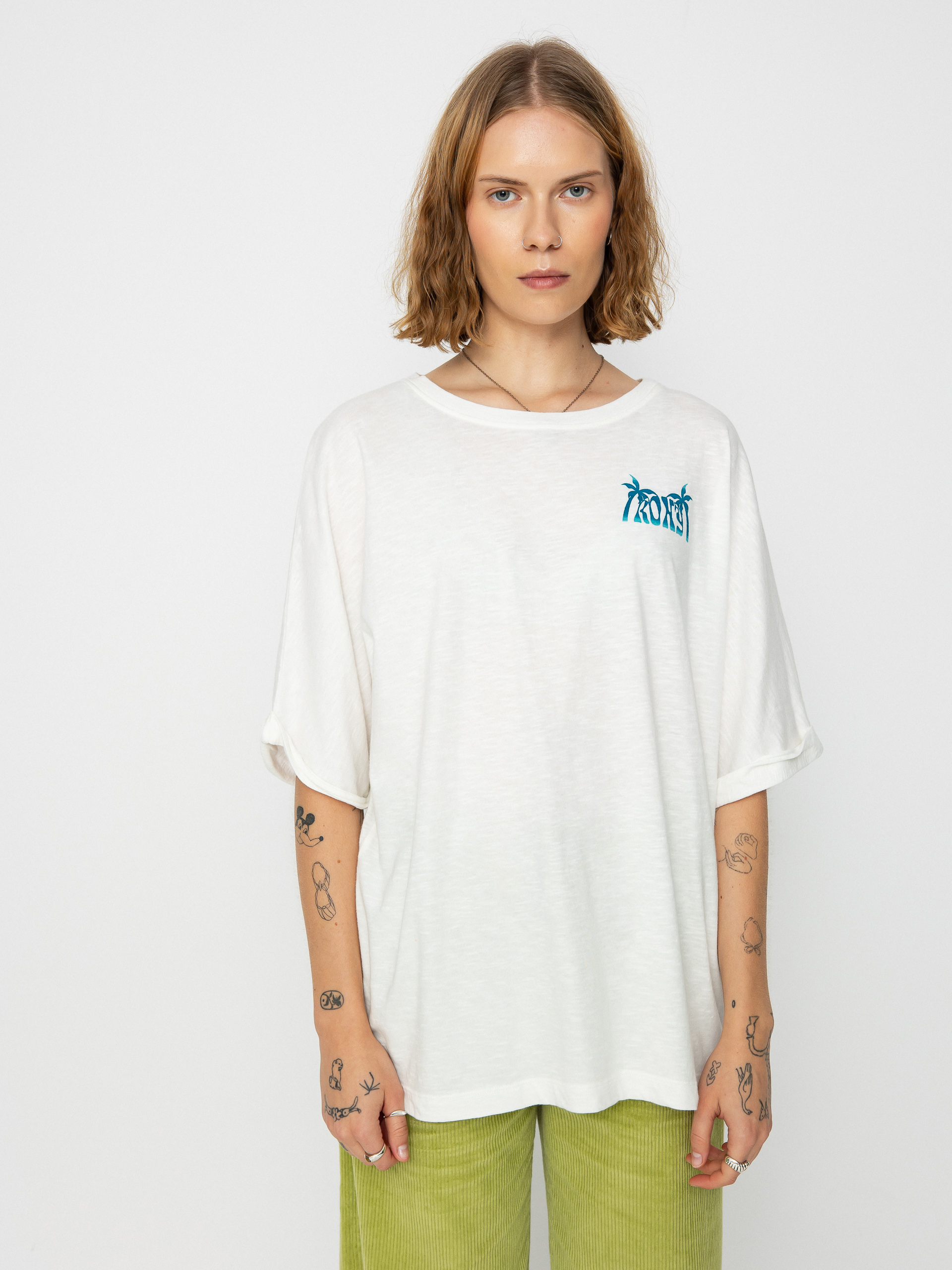 T-shirt Roxy Backside Sun B Wmn (snow white)