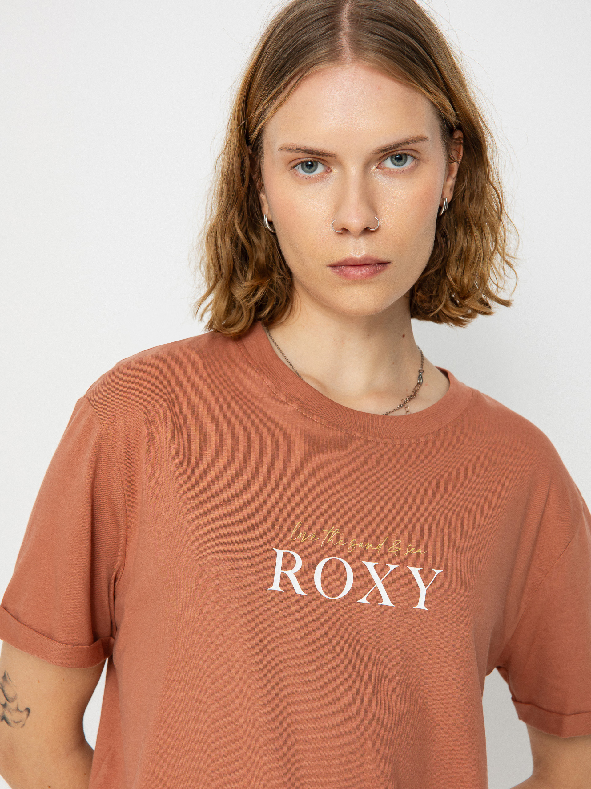 T-shirt Roxy Noon Ocean Wmn (cedar wood)