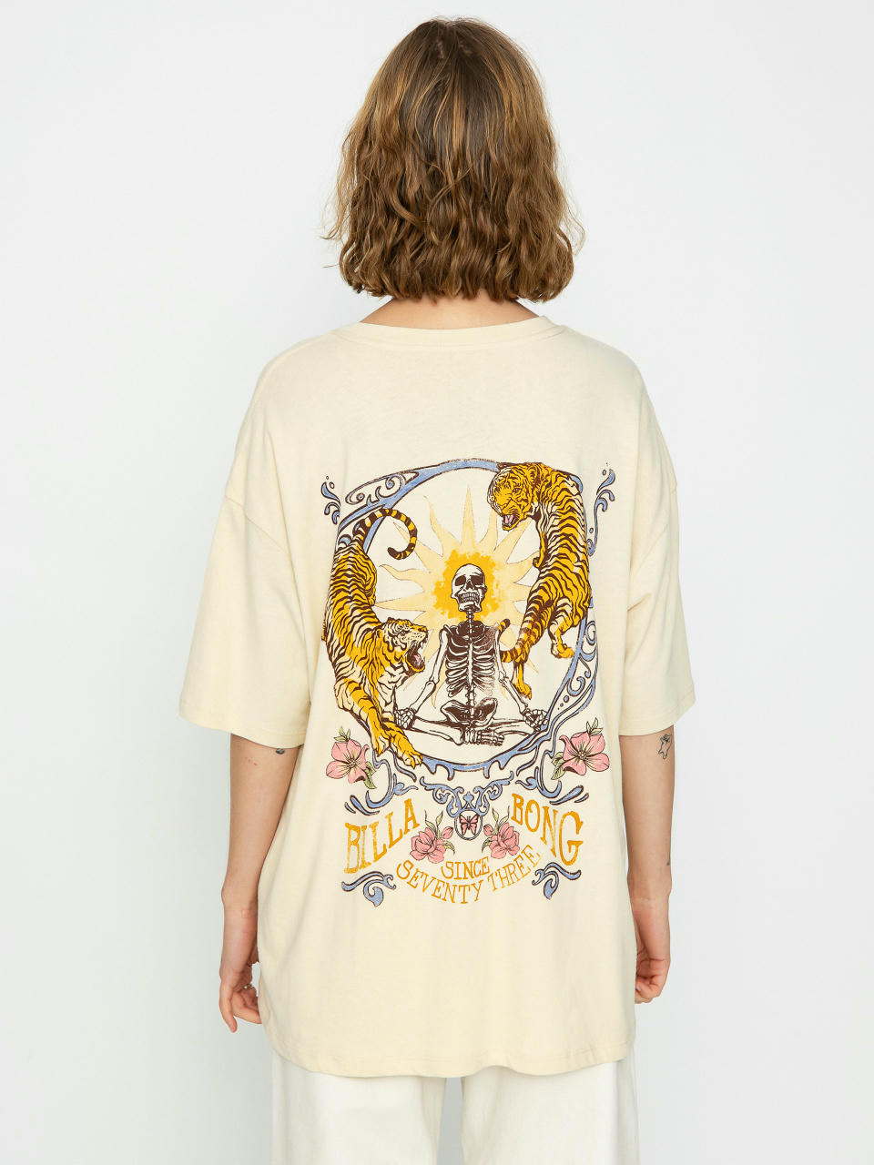 T-shirt Billabong True Tiger Wmn (antique white)