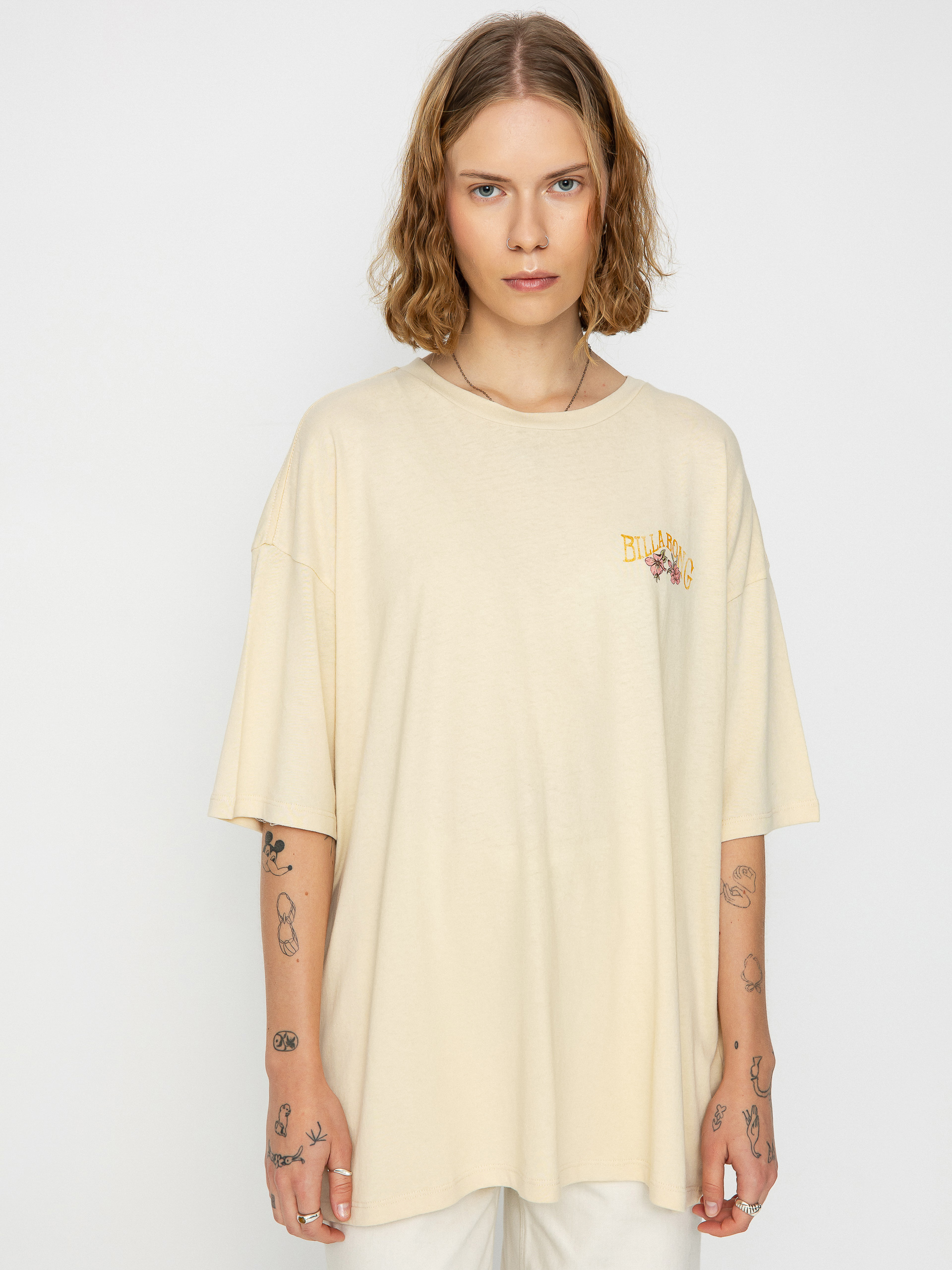 T-shirt Billabong True Tiger Wmn (antique white)