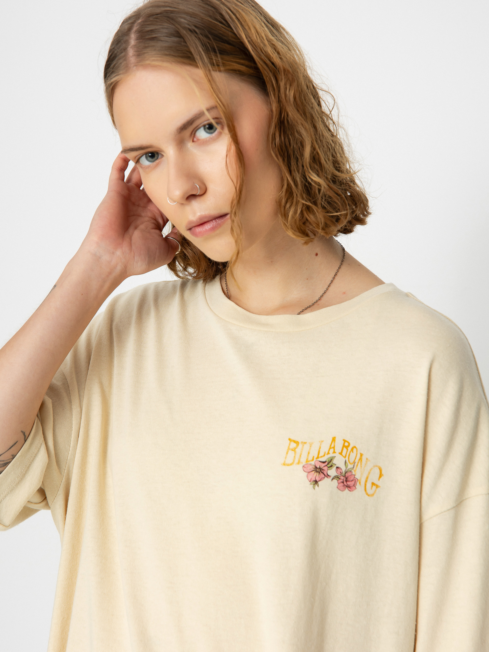 T-shirt Billabong True Tiger Wmn (antique white)