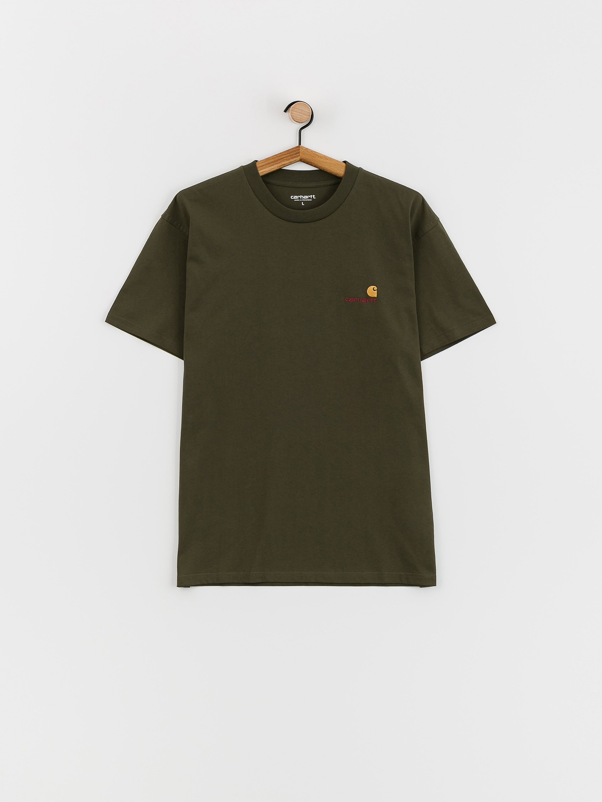 T-shirt Carhartt WIP American Script (plant)