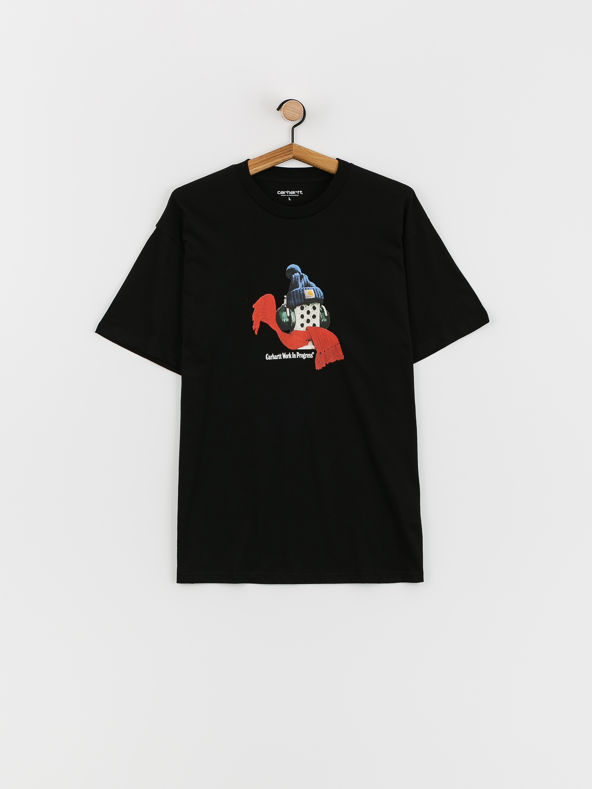 T-shirt Carhartt WIP Stone Cold (black)