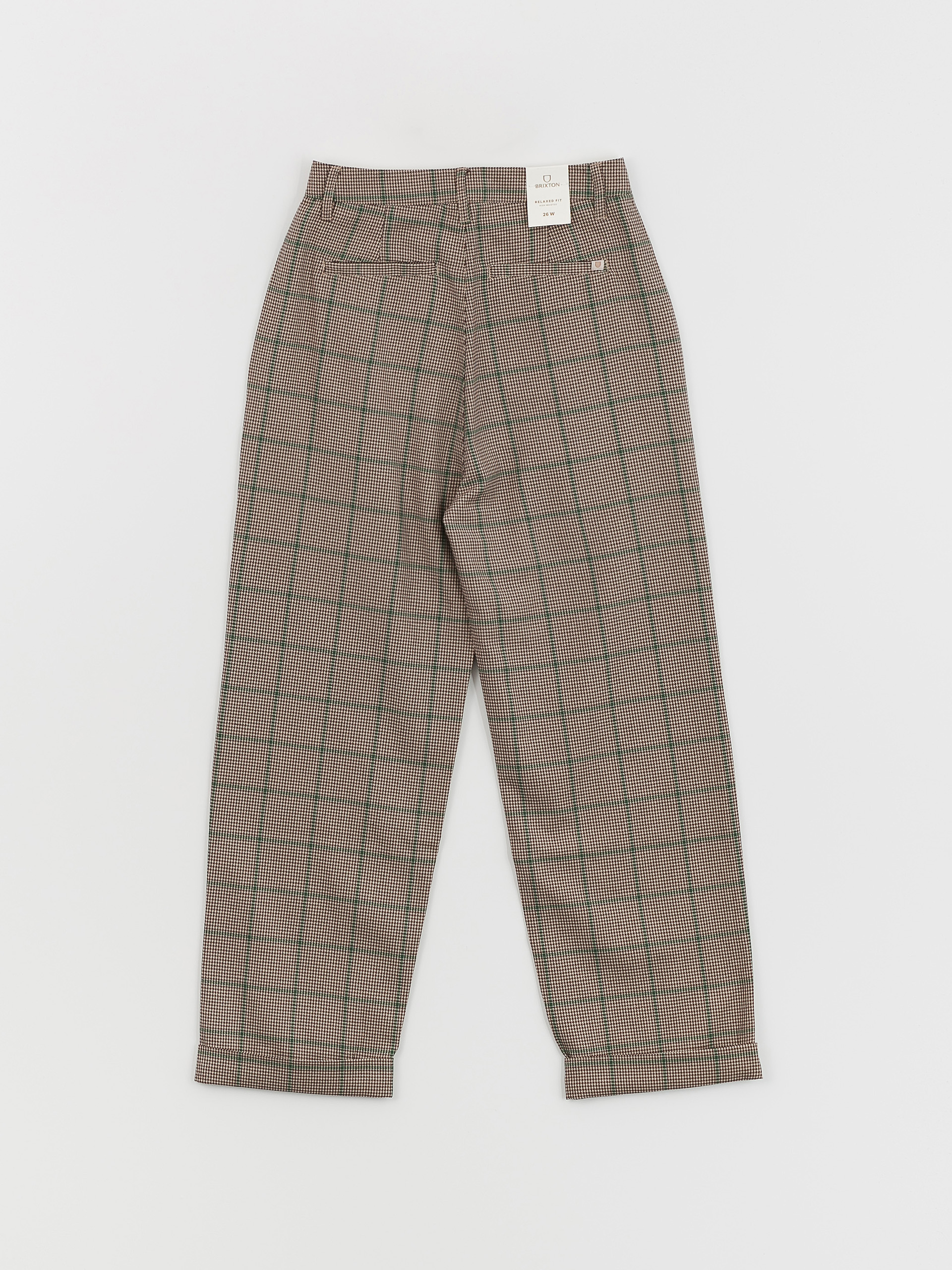 Spodnie Brixton Victory Trouser Wmn (sesame/seal brown)
