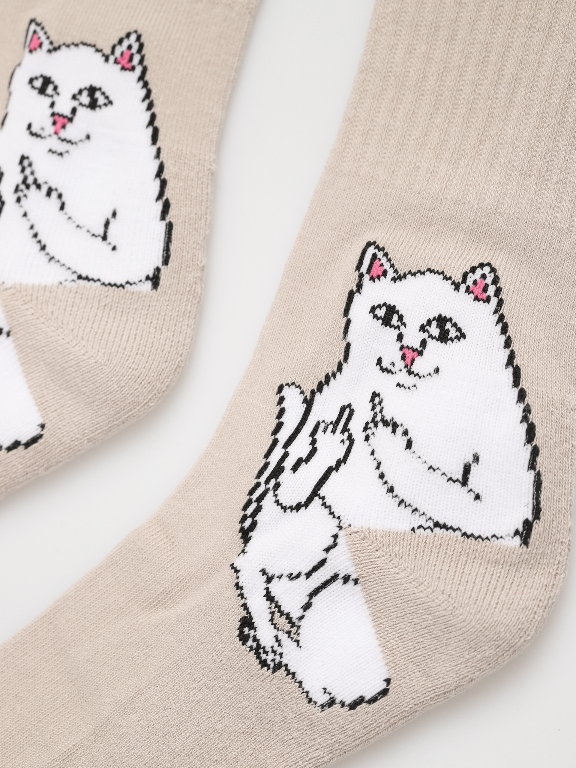 Skarpetki RipNDip Lord Nermal (oatmeal heather)