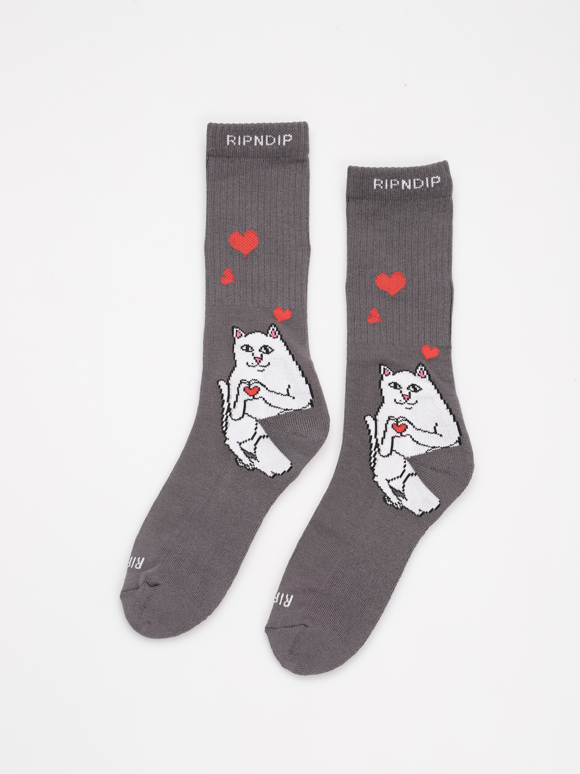 Skarpetki RipNDip Nerm Love (charcoal)