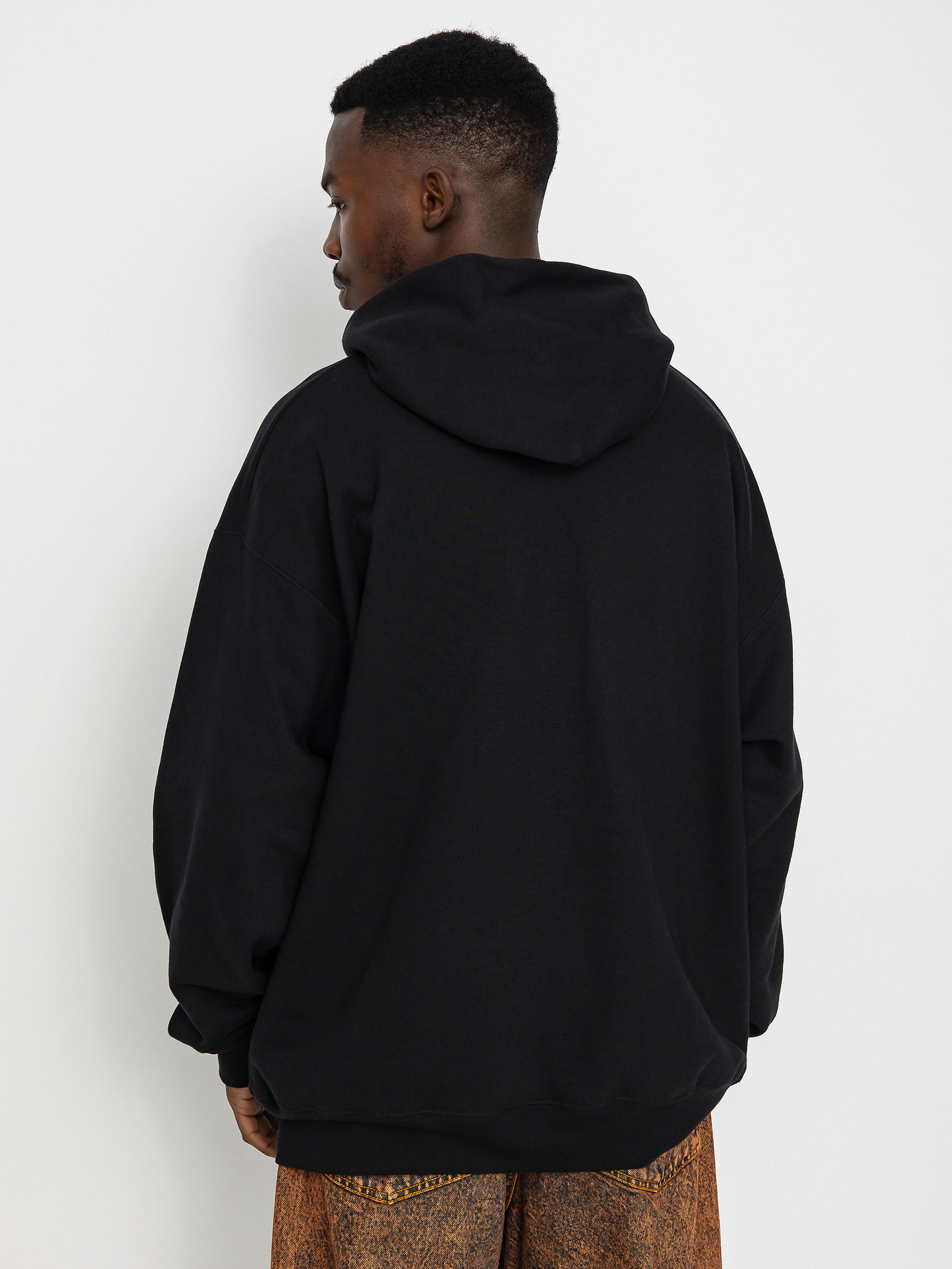 Bluza z kapturem Thrasher Skate Mag HD (black/red)