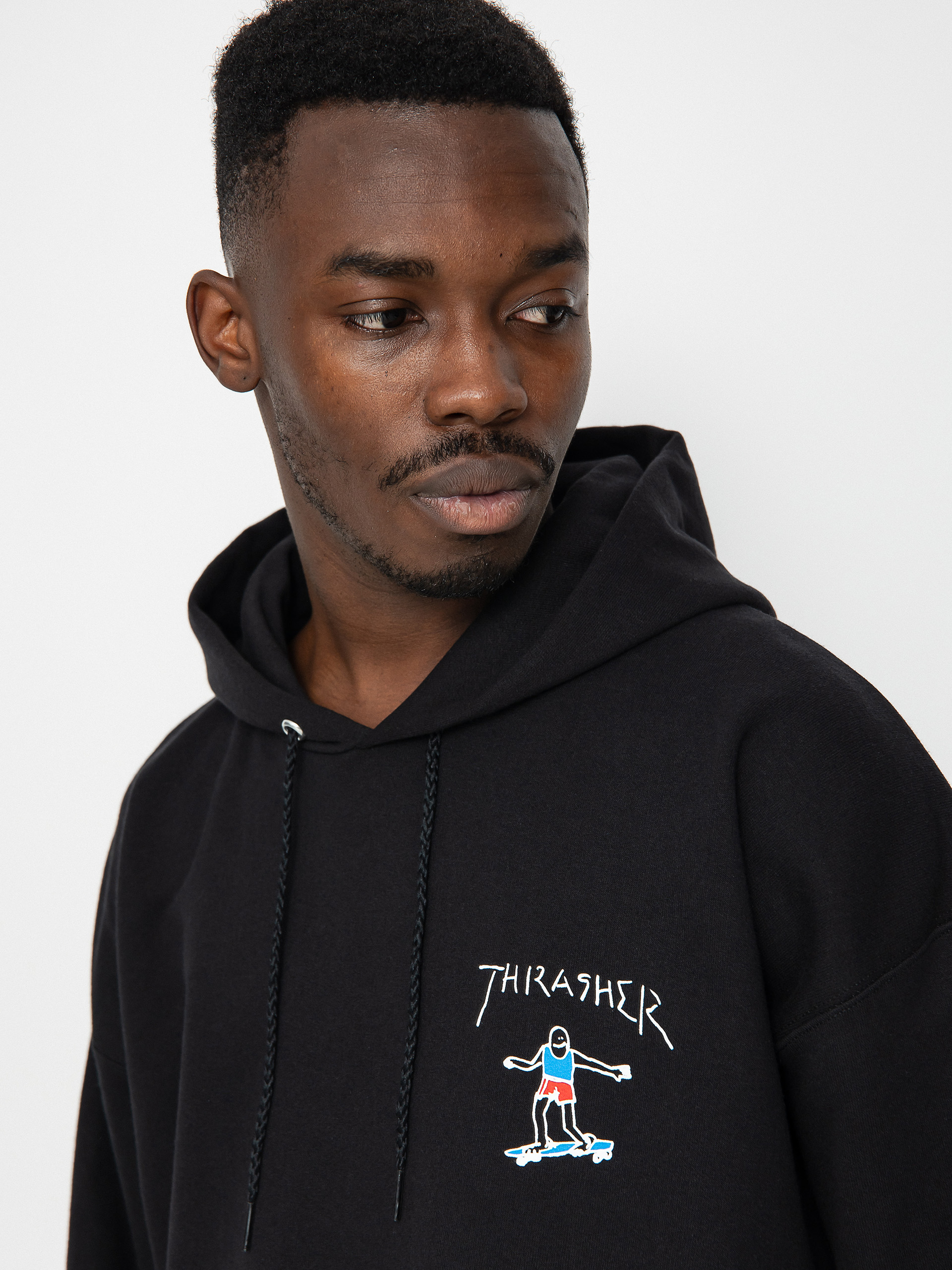 Bluza z kapturem Thrasher Gonz Mini Logo HD (black)