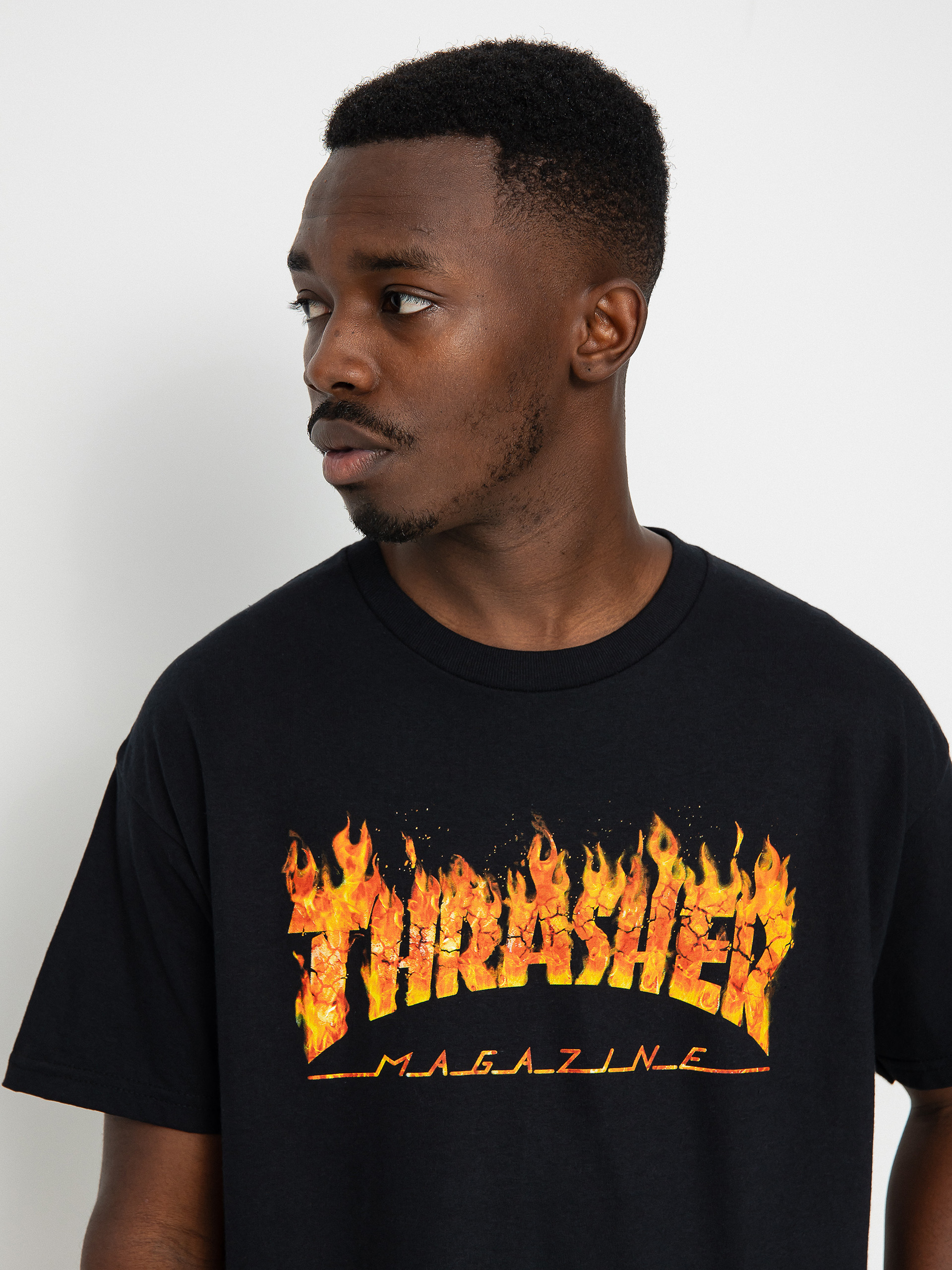 T-shirt Thrasher Inferno (black)