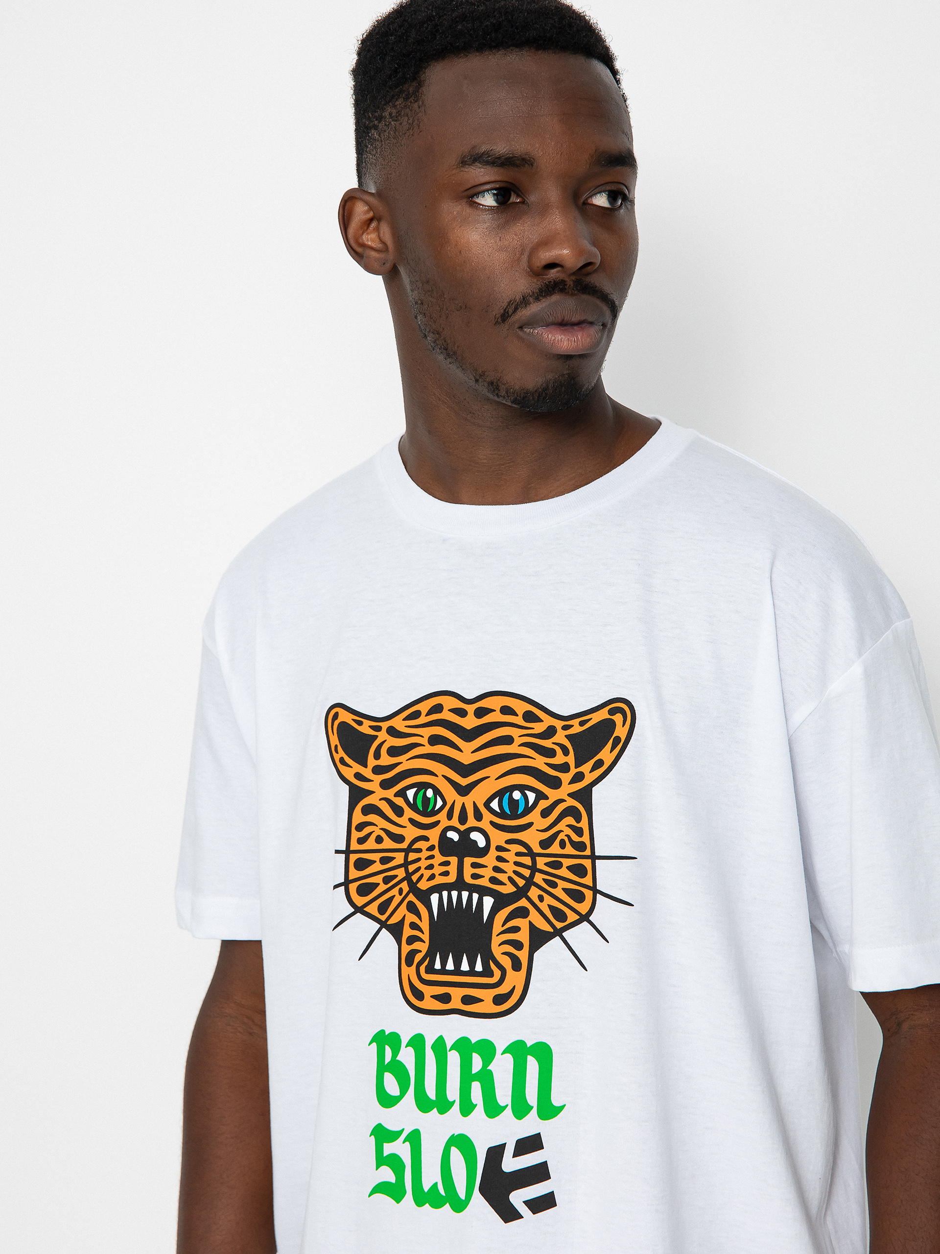 T-shirt Etnies Burn Slow (white)