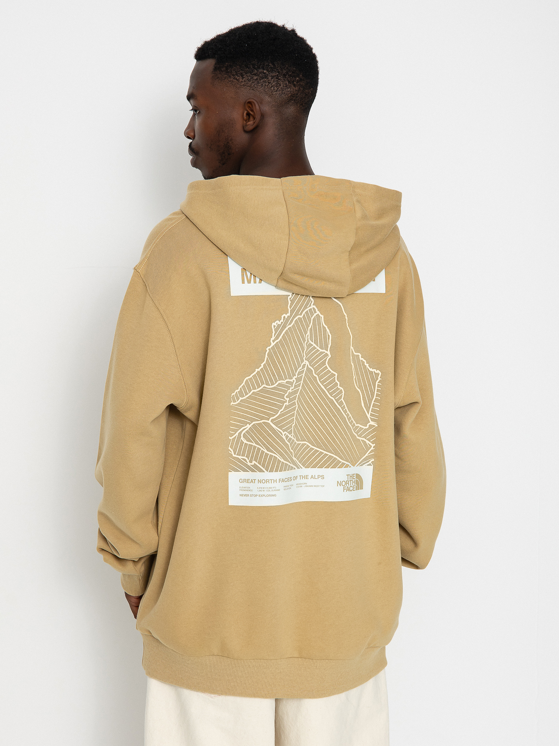 Bluza z kapturem The North Face Matterhorn HD (khaki stone)