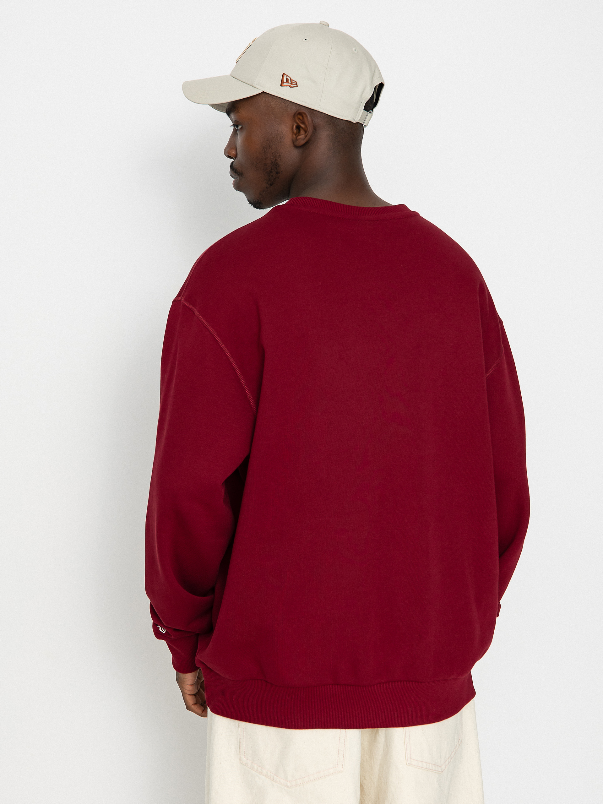 Bluza New Era MLB New York Yankees (cranberry)