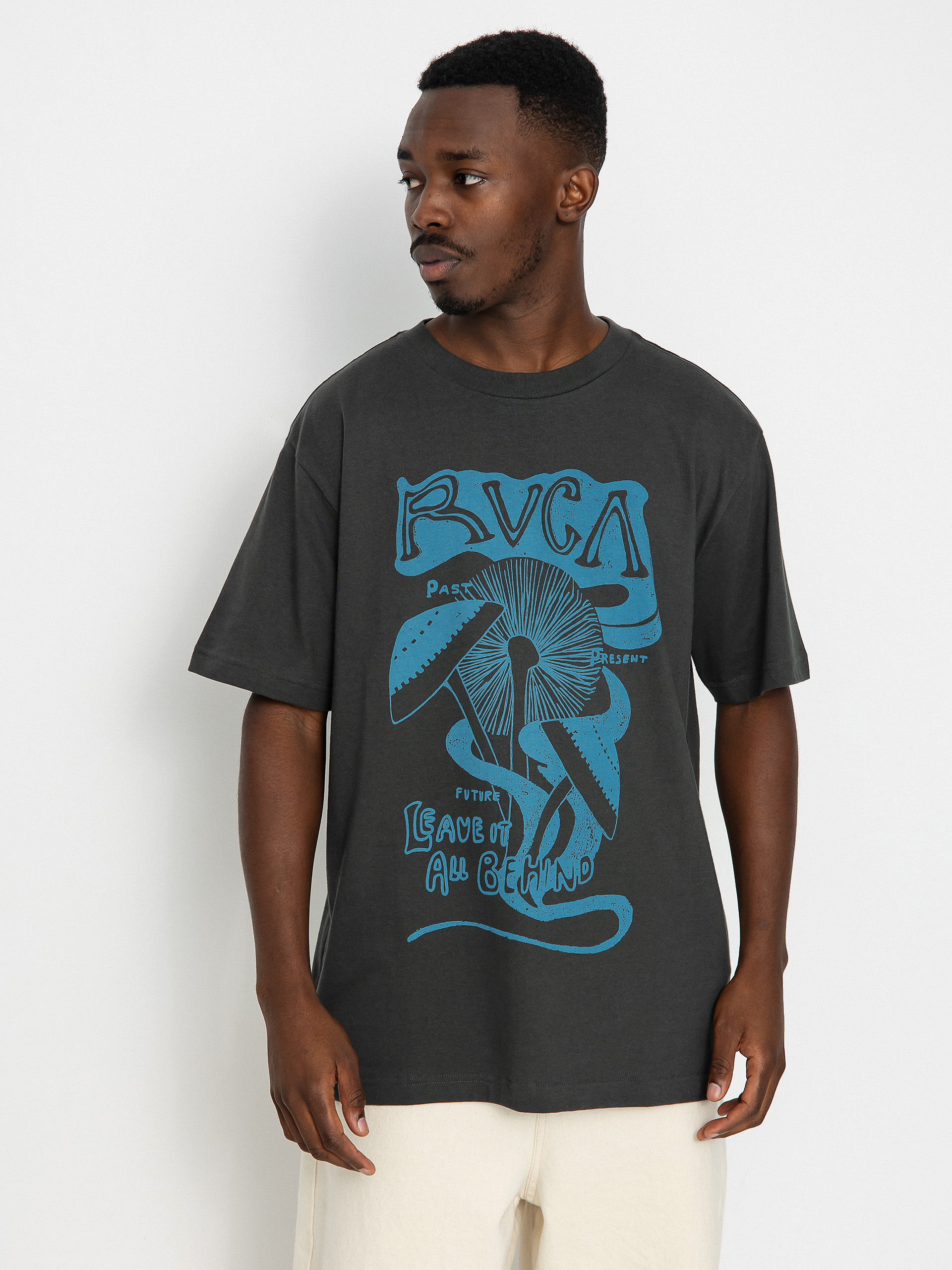 T-shirt RVCA Leave Behind (pirate black)
