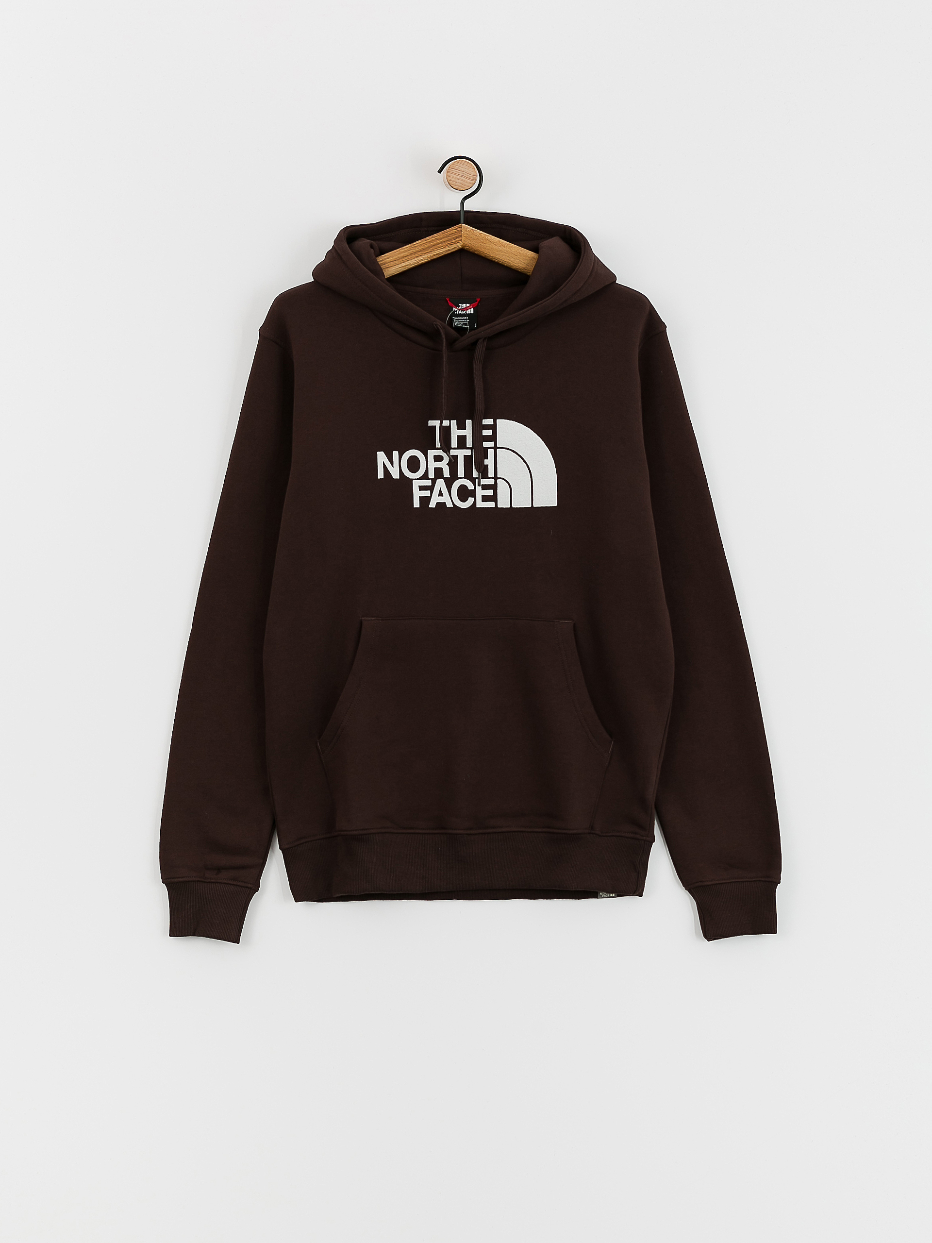 Bluza z kapturem The North Face Drew Peak HD (coal brown)