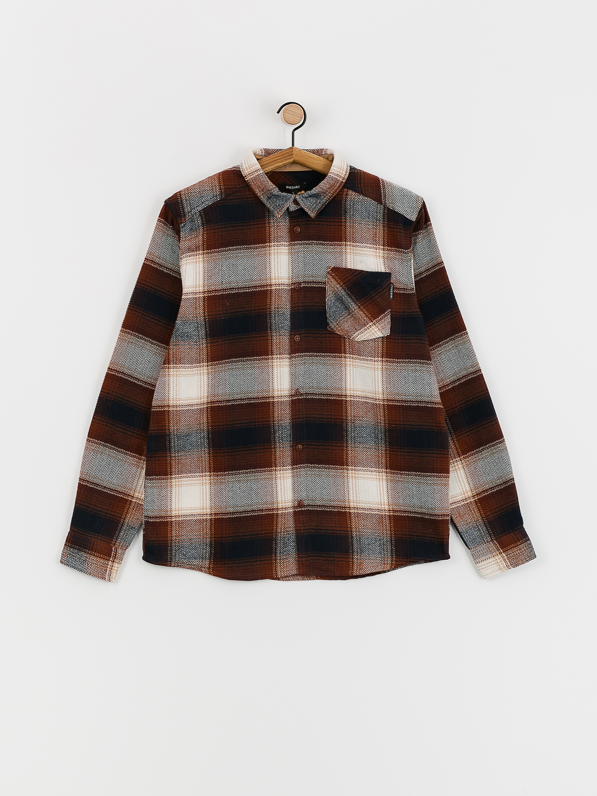 Koszula Iriedaily Young Fella (navy brown)