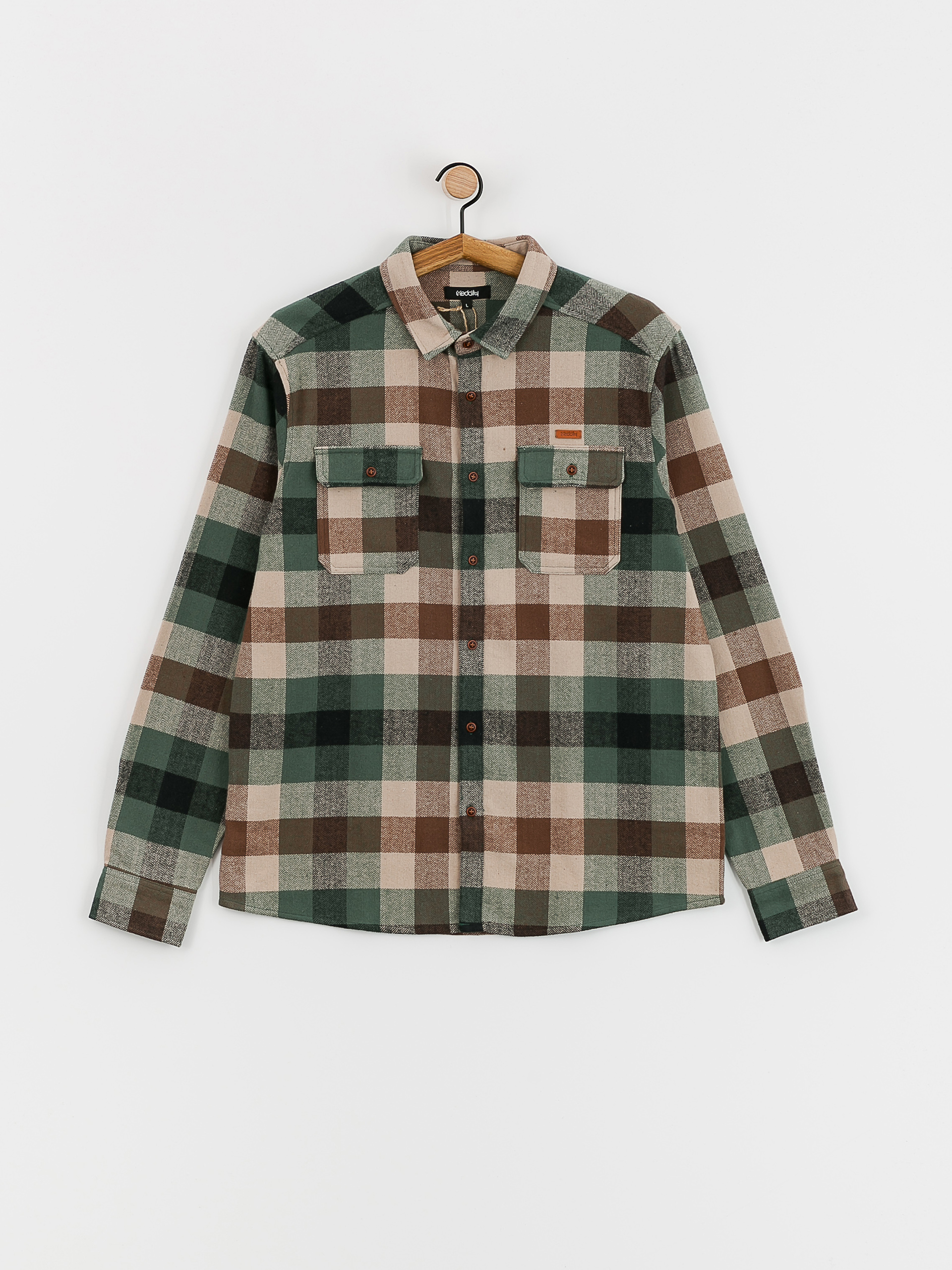 Koszula Iriedaily Lumber Fella (jungle green)
