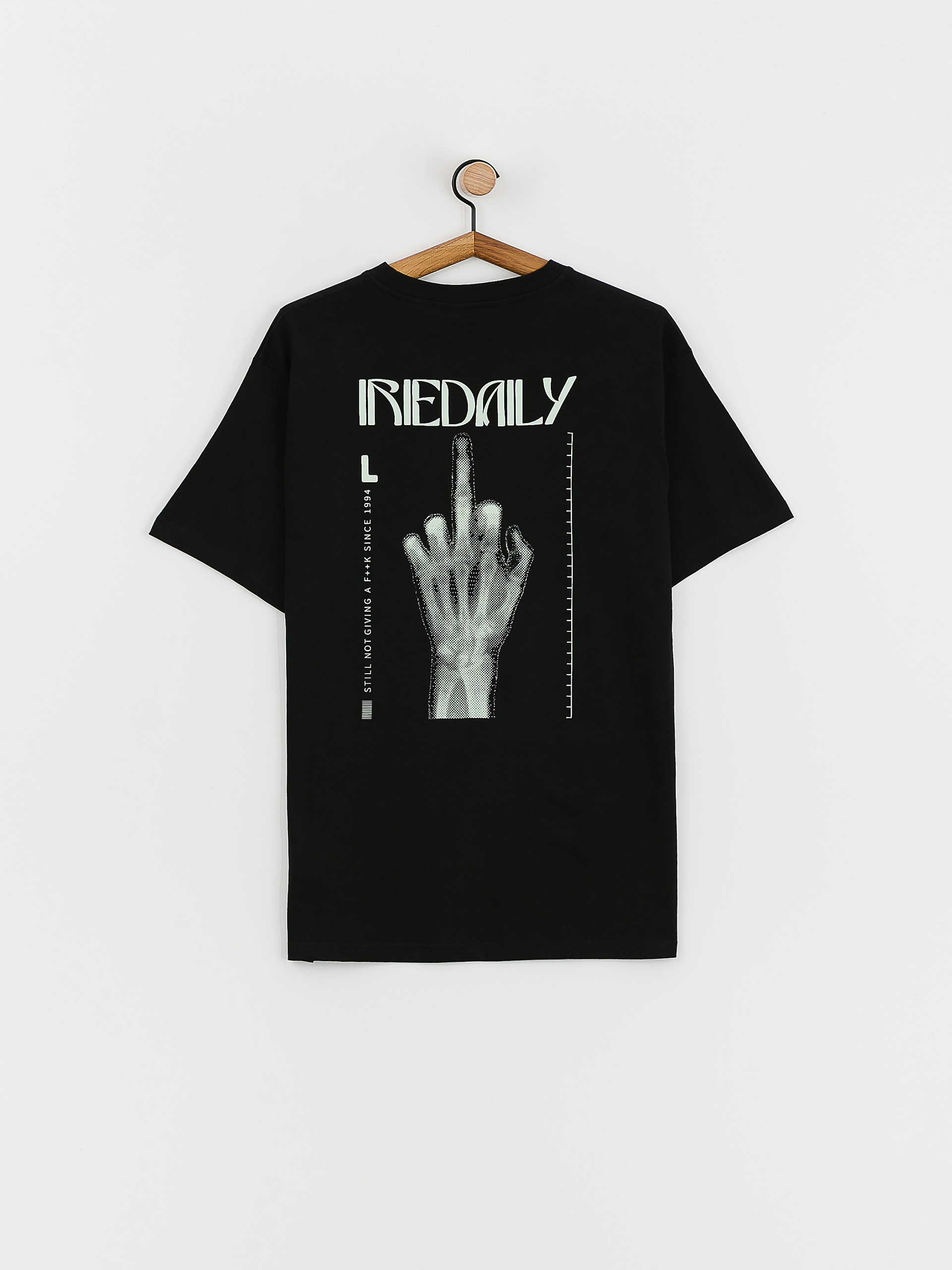 T-shirt Iriedaily Rayfinger (black)
