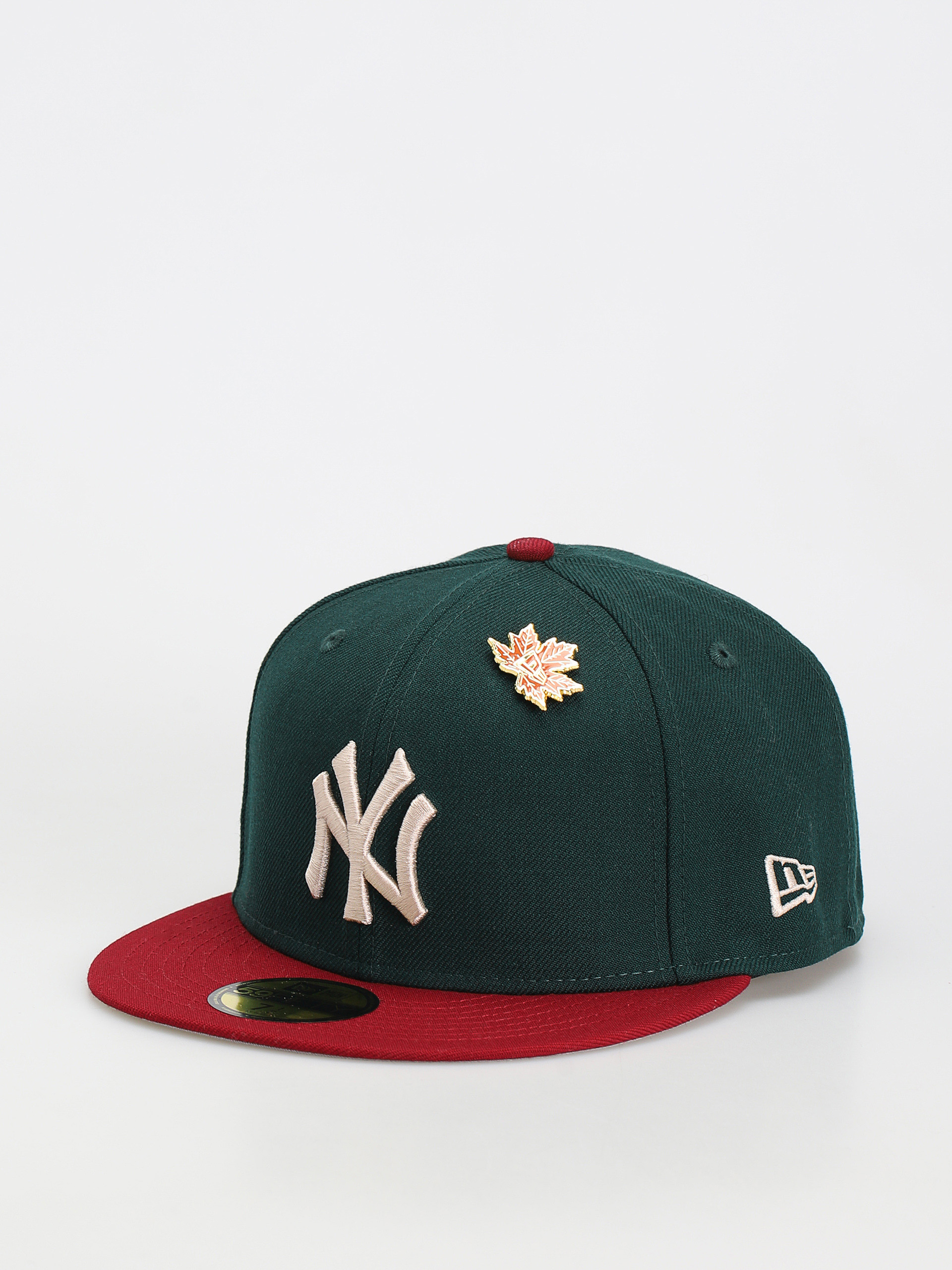 Czapka z daszkiem New Era MLB Contrast 59Fifty New York Yankees (dark green/red/white)