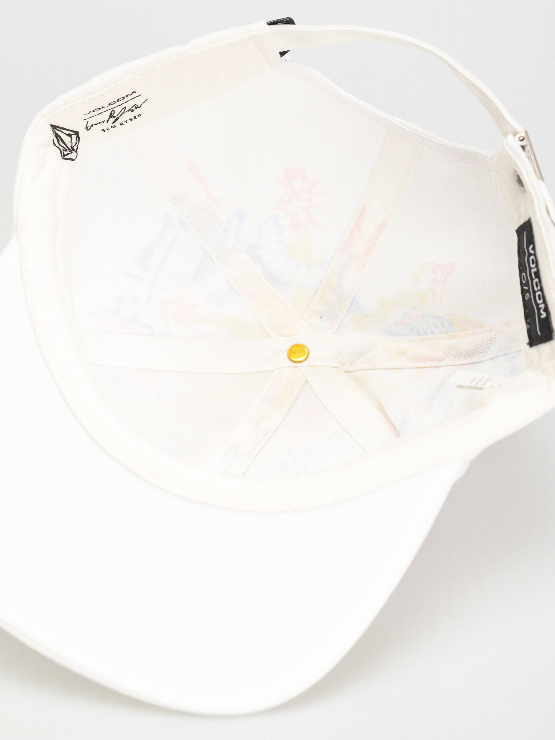 Czapka z daszkiem Volcom Fa Sai Ryser Adj (white)