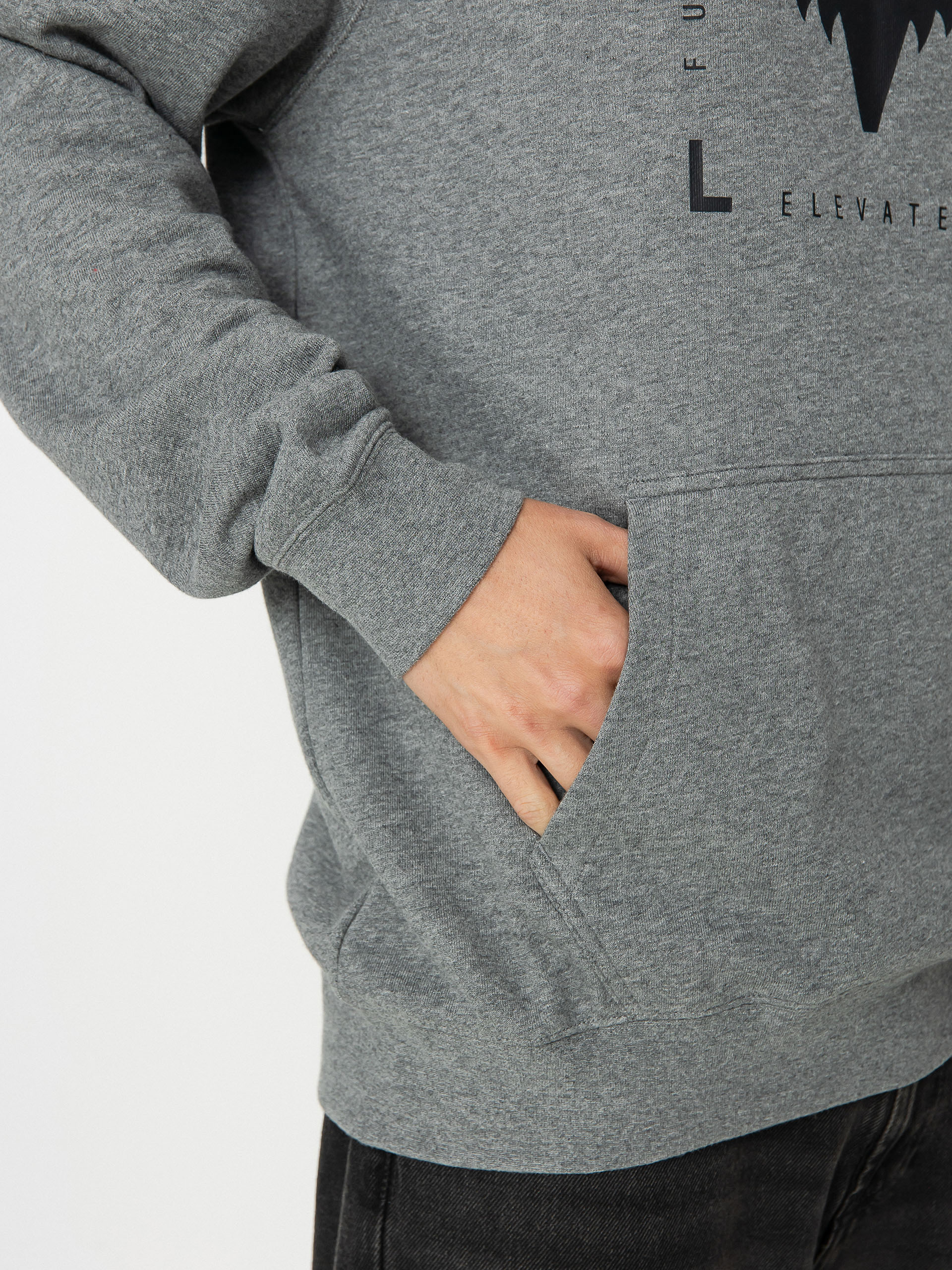 Bluza z kapturem Fox Boxed Futore HD (heather/graphite)