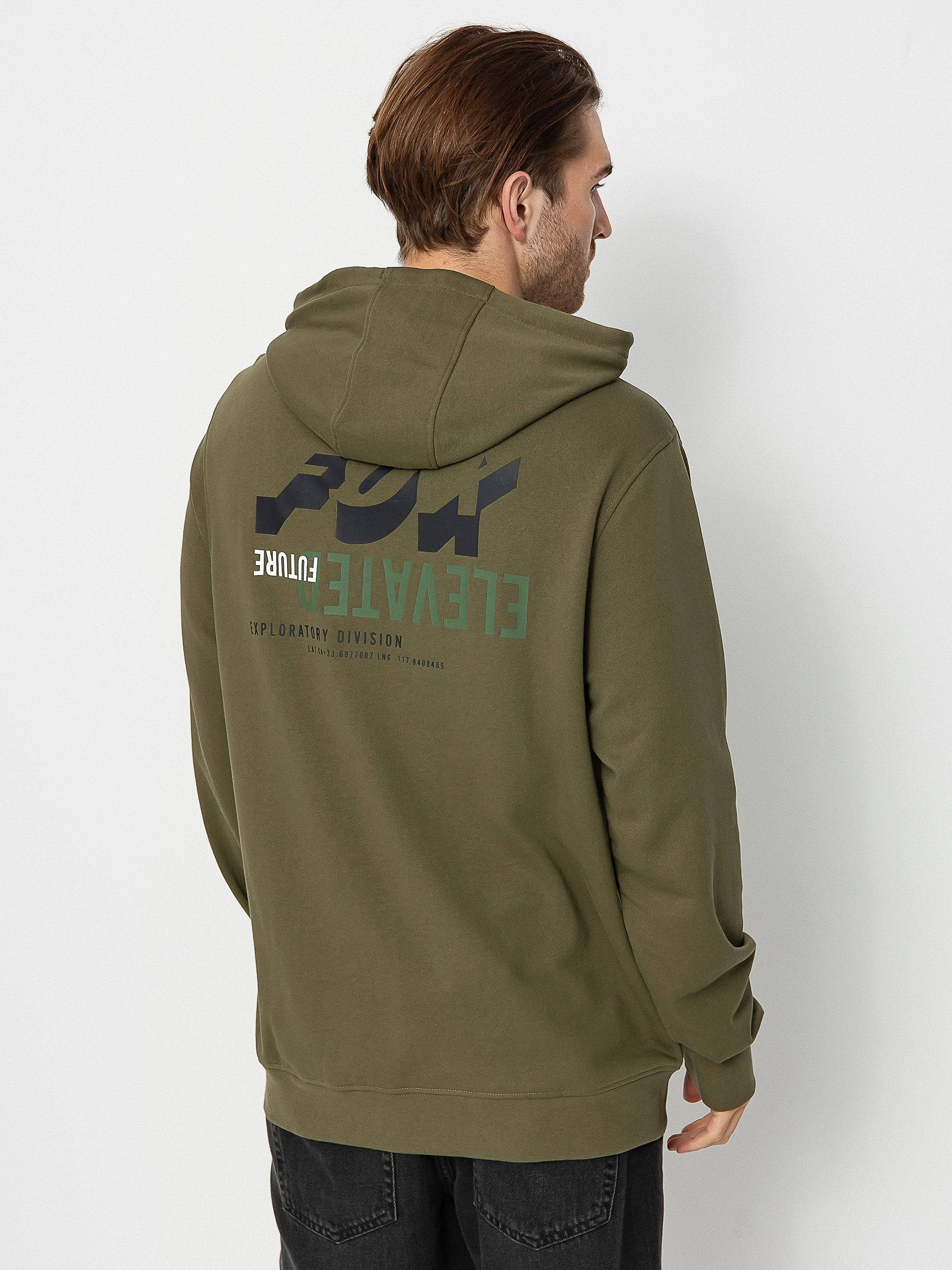 Bluza z kapturem Fox Leo HD (olive/green)