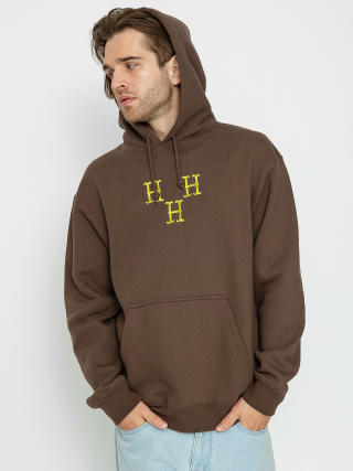 Bluza z kapturem HUF Hat Trick HD (coffee)