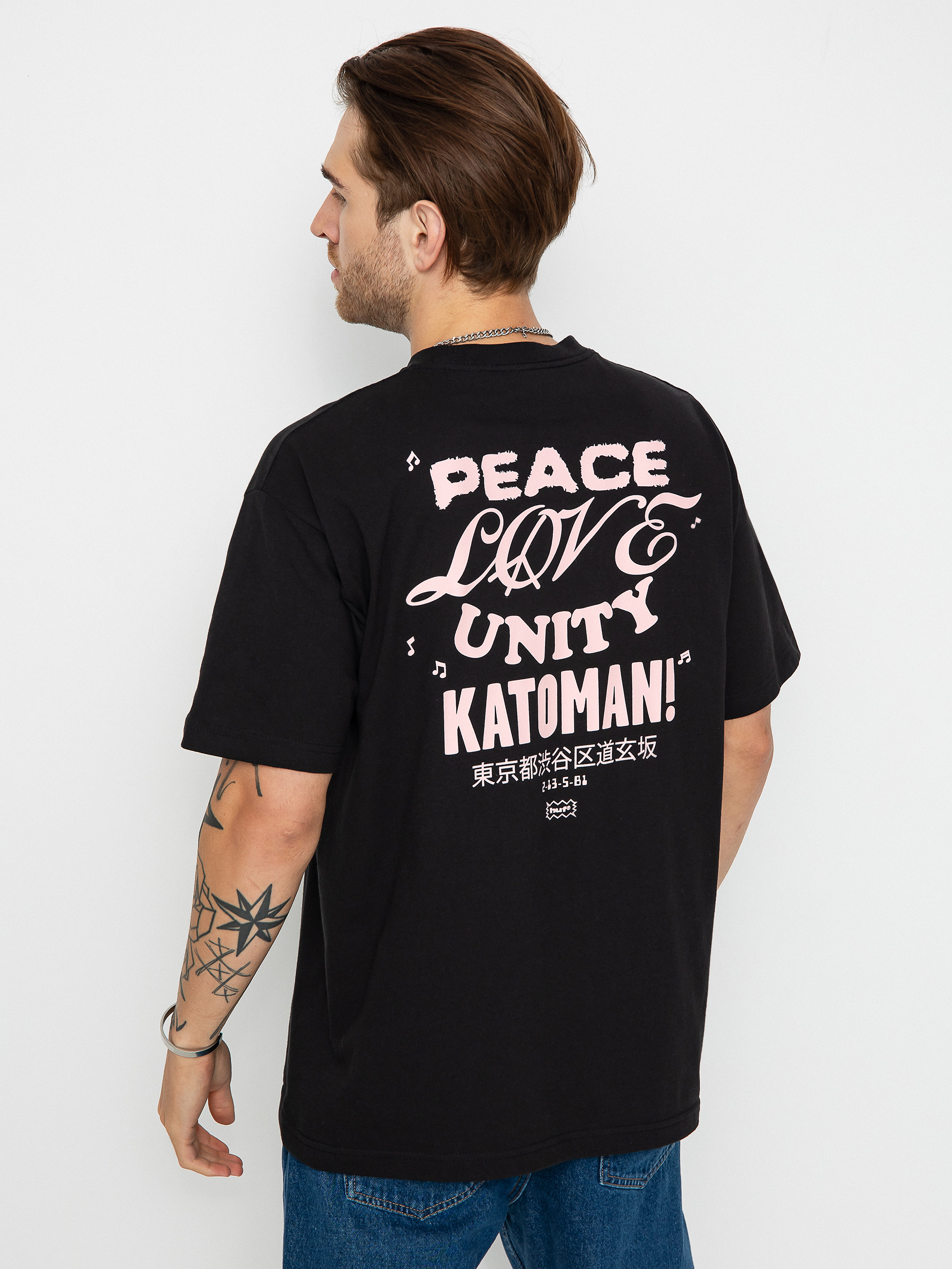 T-shirt HUF Beat Cafe (black)