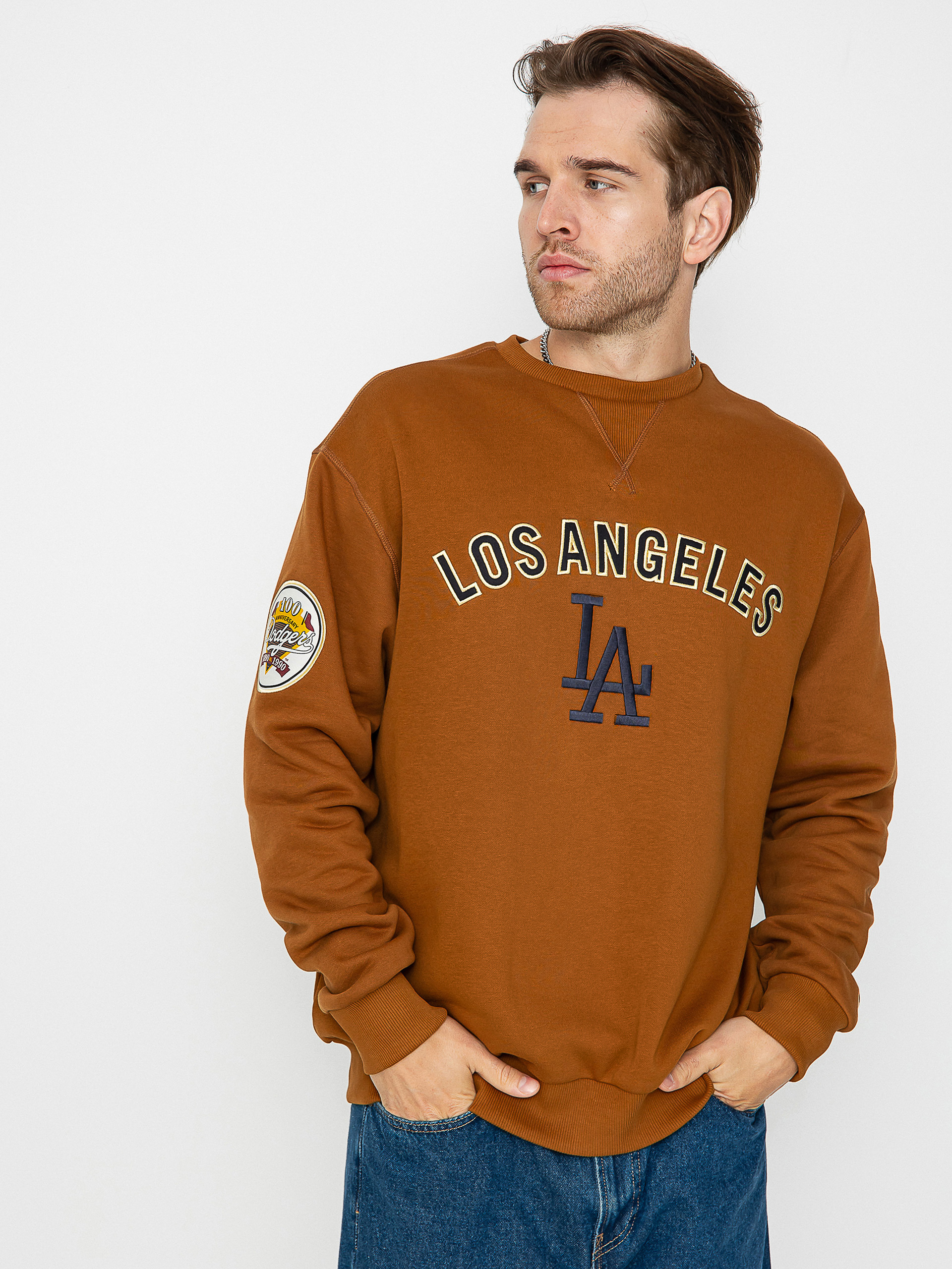 Bluza New Era MLB Los Angeles Dodgers (brown)