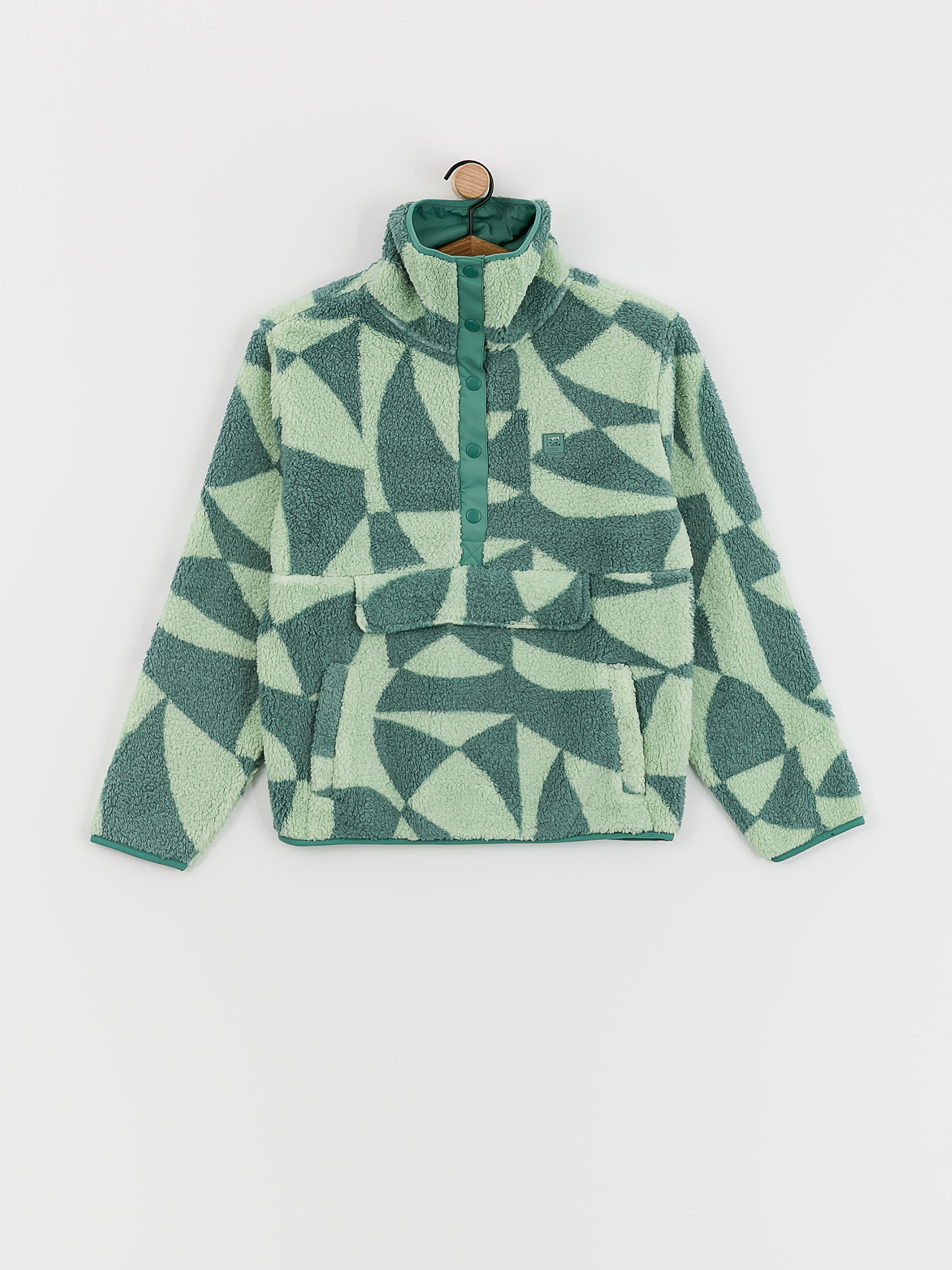 Damski Polar Billabong Switchback Pullover (pine)