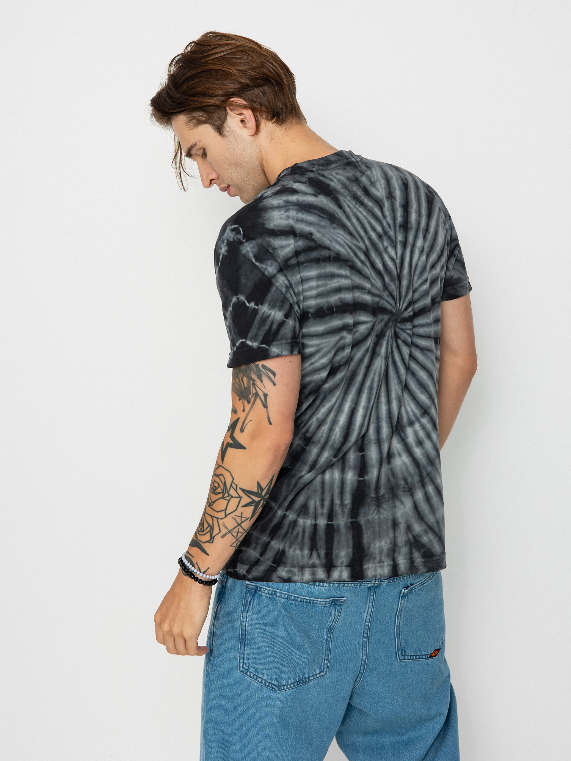 T-shirt eS Script Tye Dye (black)