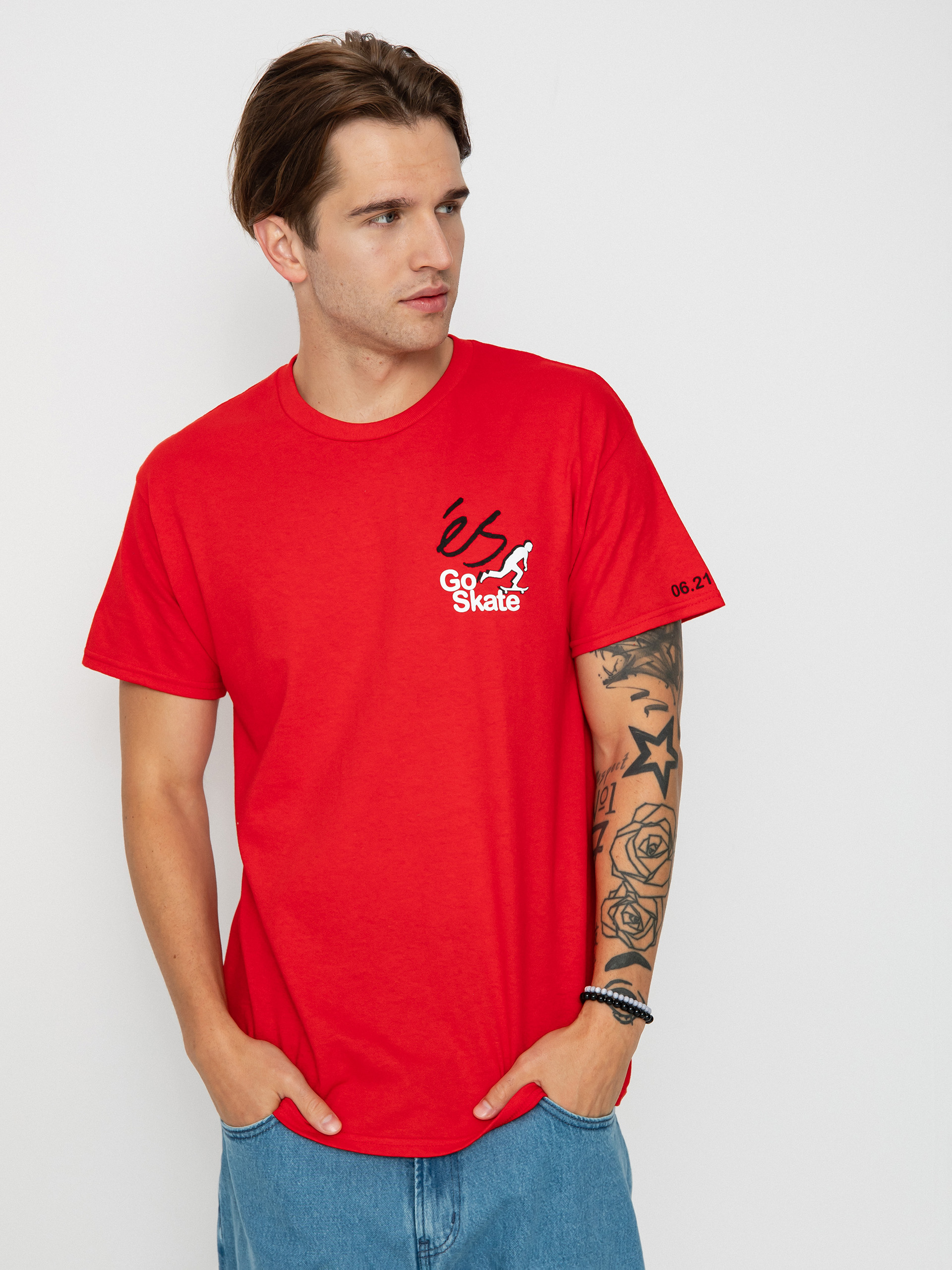 T-shirt eS Go Skate (red)